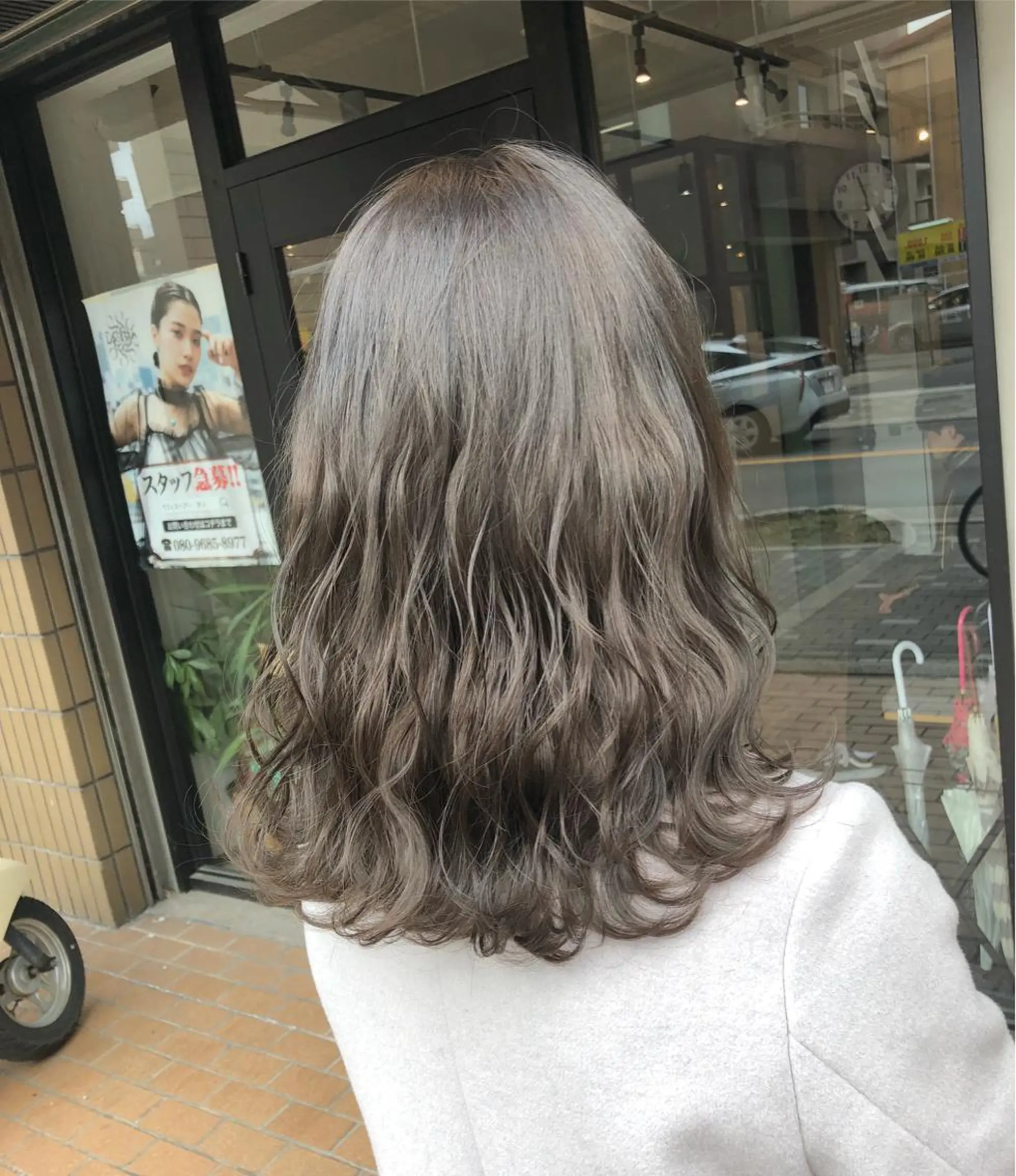 ミディアム カラー lafithhair ruu.南本庄のヘアスタイル