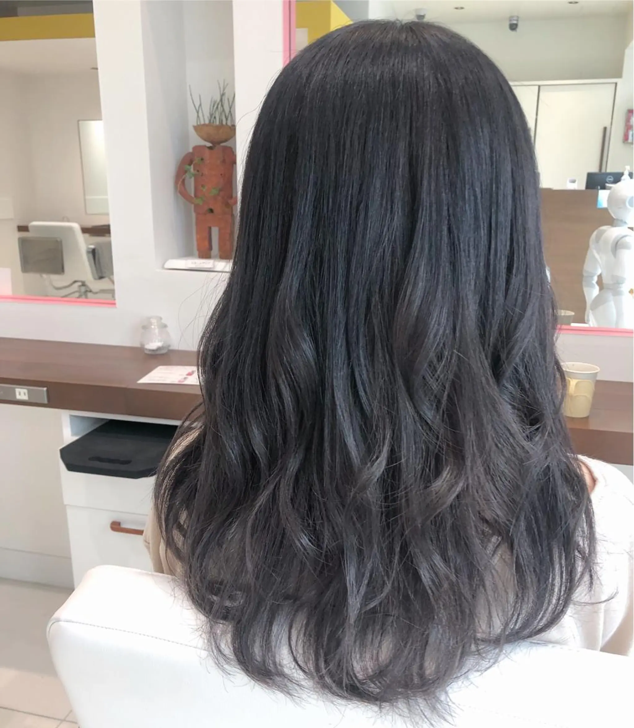 ロング ヘアカラー sano sayakaのヘアスタイル