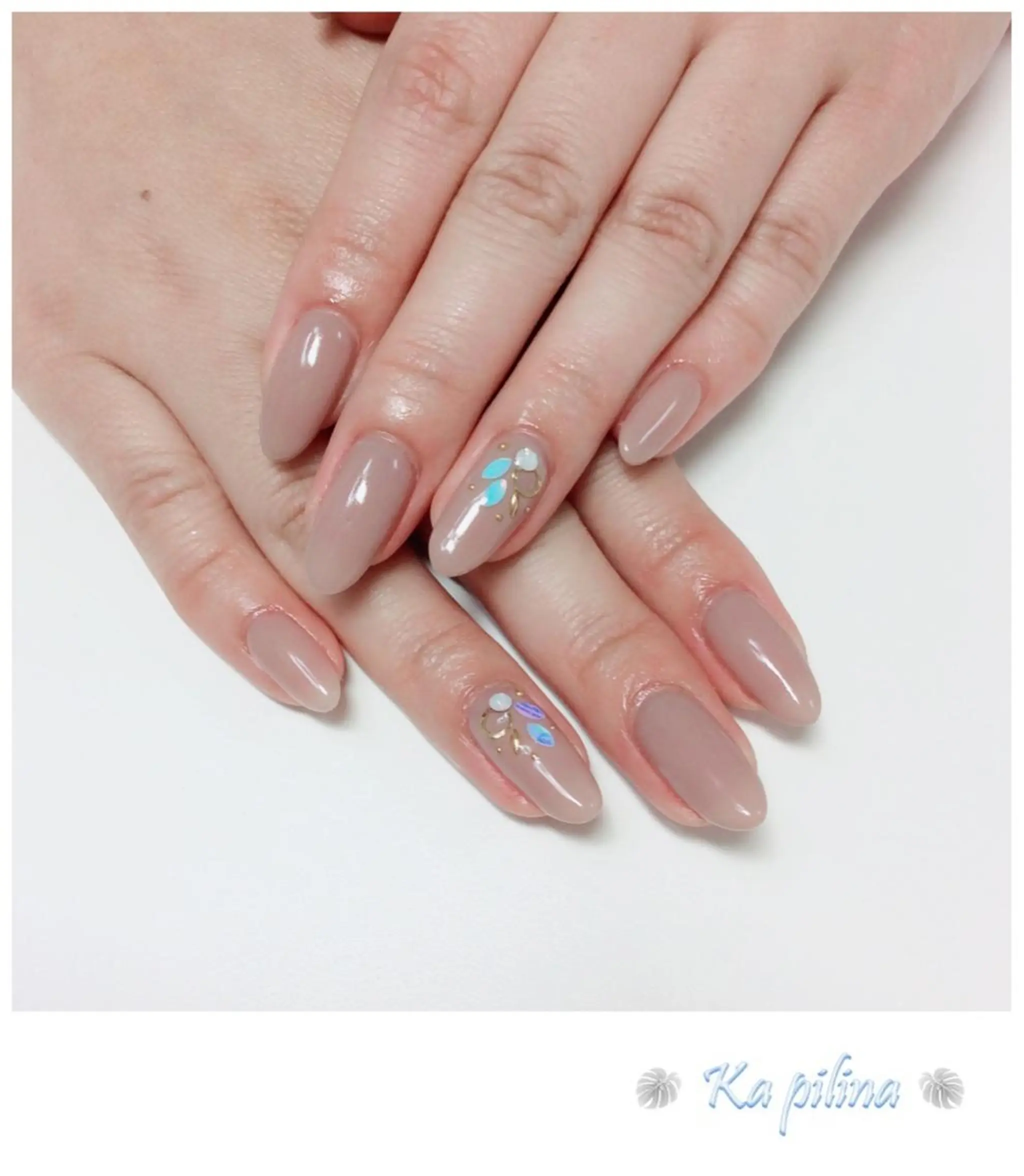 ネイル オフィスネイル シンプルネイル Nail salon Ka pilinaのネイルデザイン