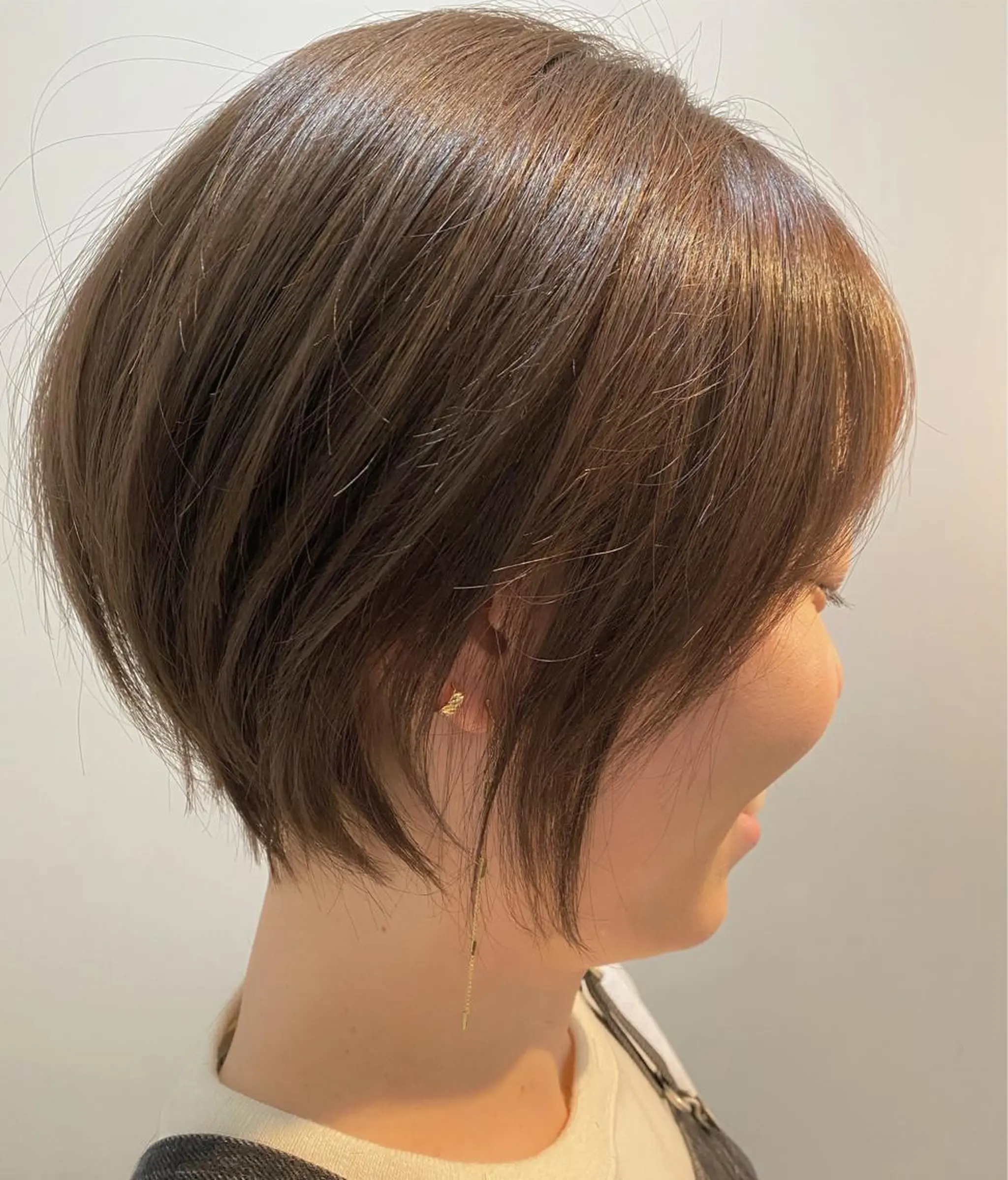 ショート 似合わせカット ショートヘア an:title所属・くせ毛×ショート 上岡勇祐のヘアスタイル