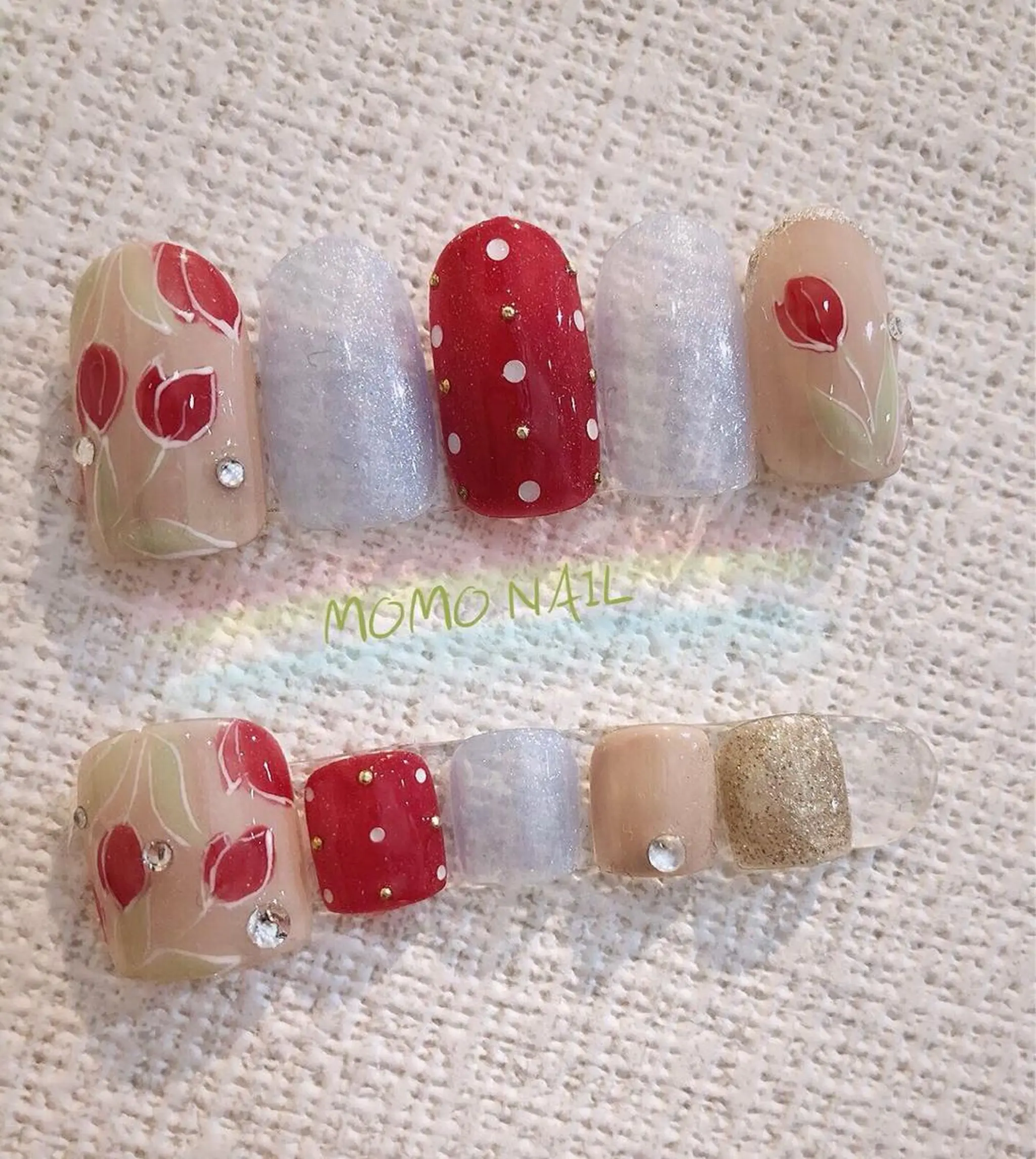 カラー ネイル MOMO nailのネイルデザイン