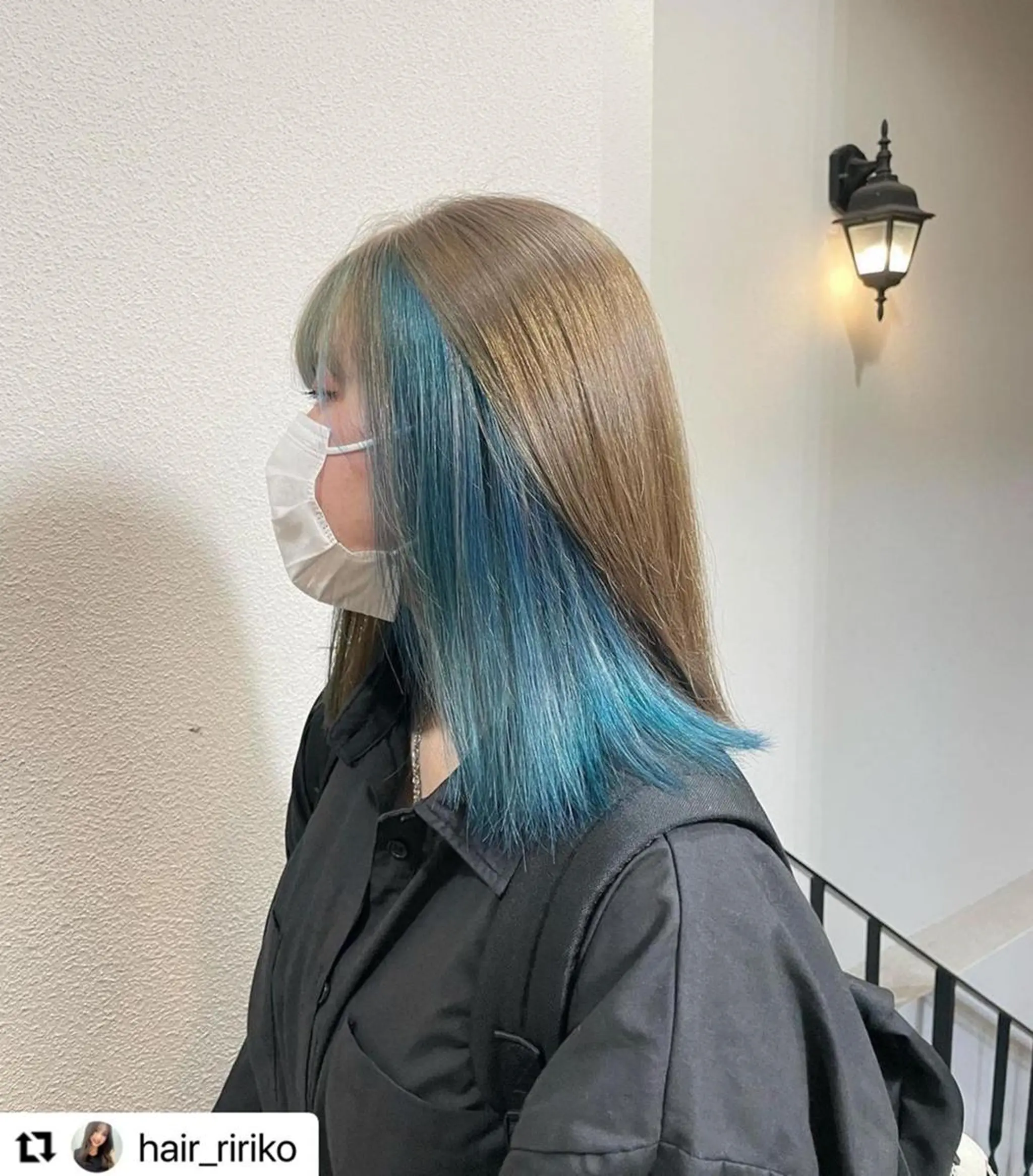 ミディアム カラー メンズ メンズブリーチ メンズハイトーン メンズインナーカラー ベージュカラー ブリーチ 🩷Eny terrace🩷のヘアスタイル