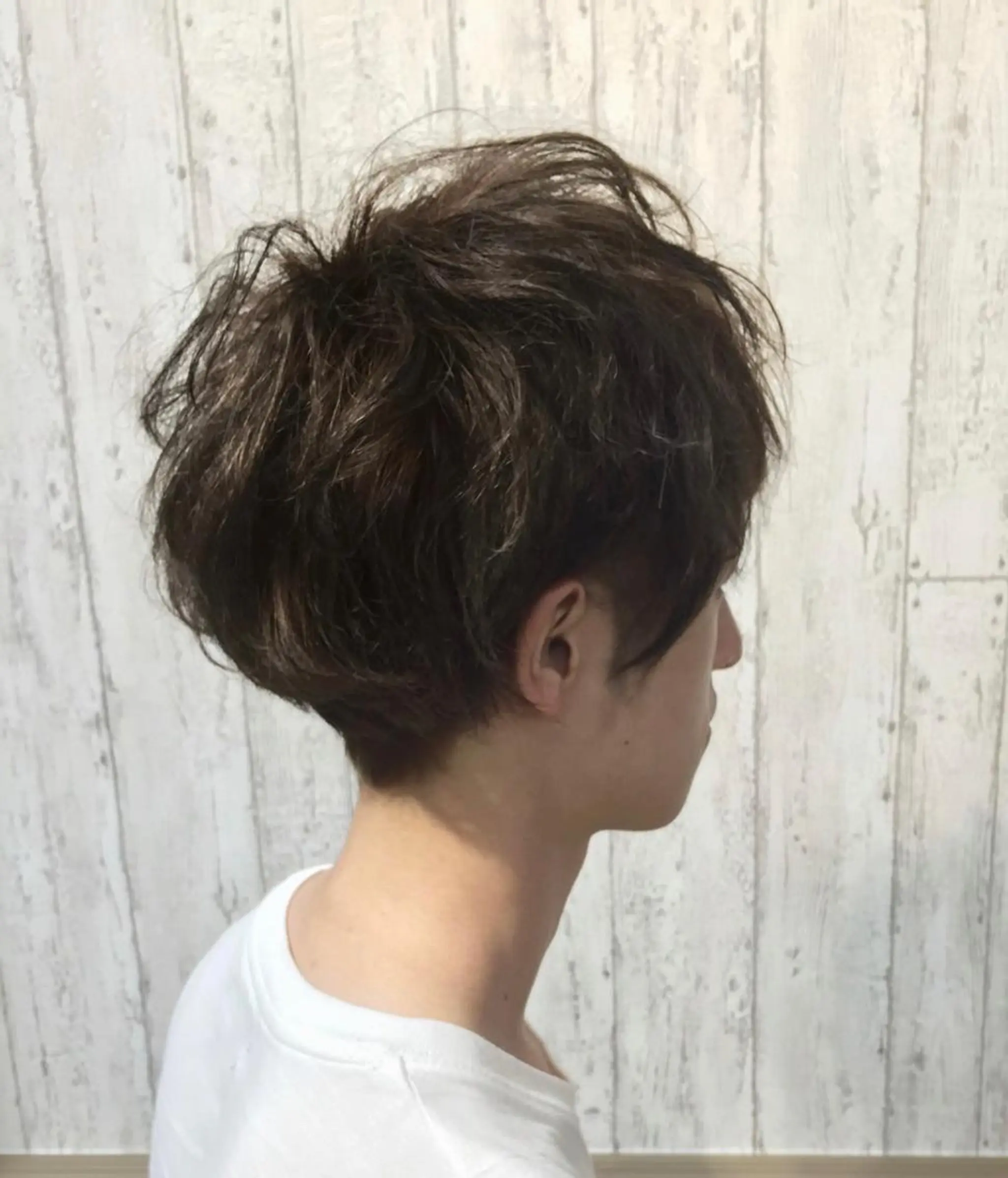 カラー メンズ ブラウンカラー アンククロス横浜関内店所属・ブリーチカラーカット /miinaのヘアスタイル