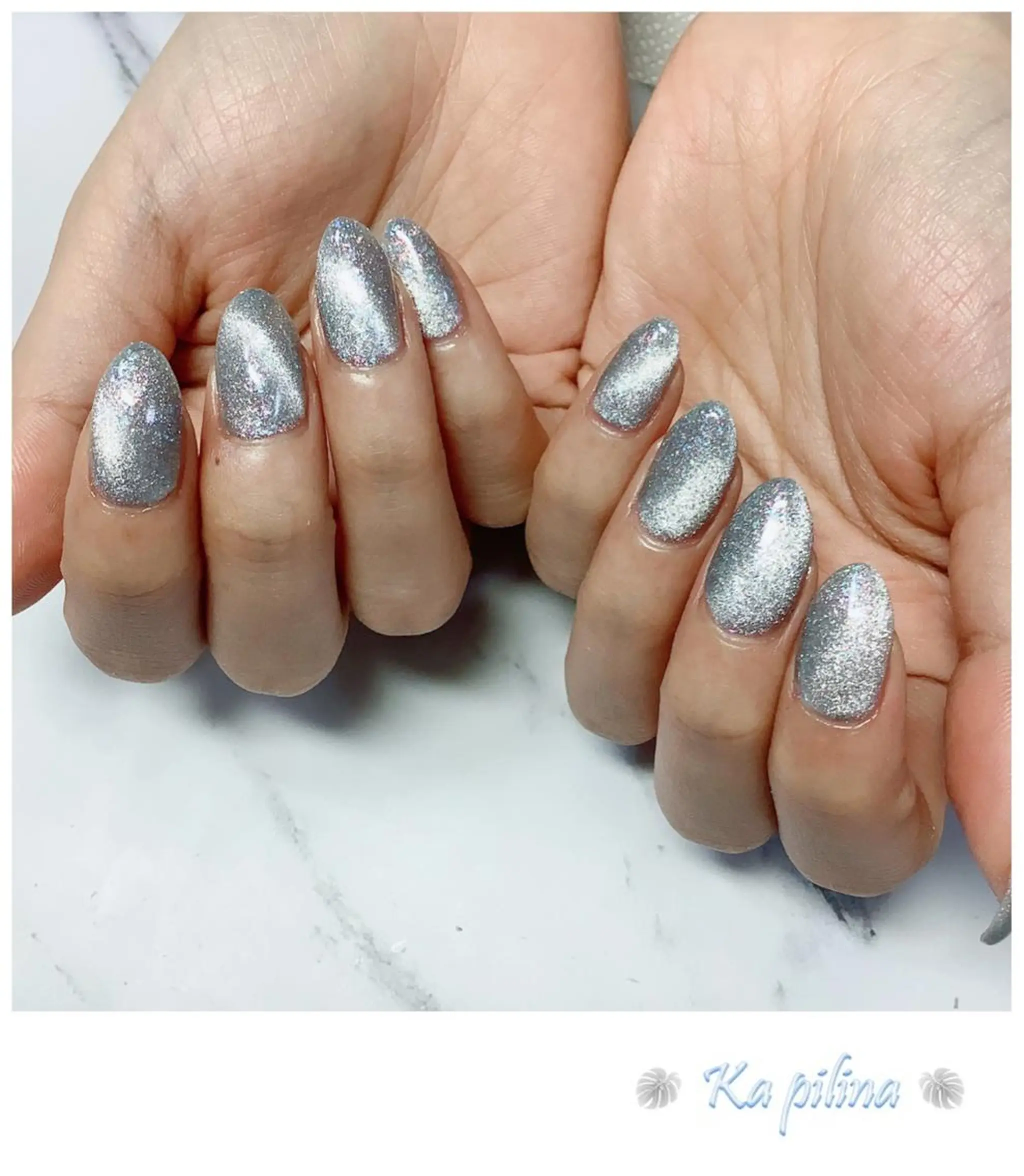 ネイル マグネットネイル Nail salon Ka pilinaのネイルデザイン