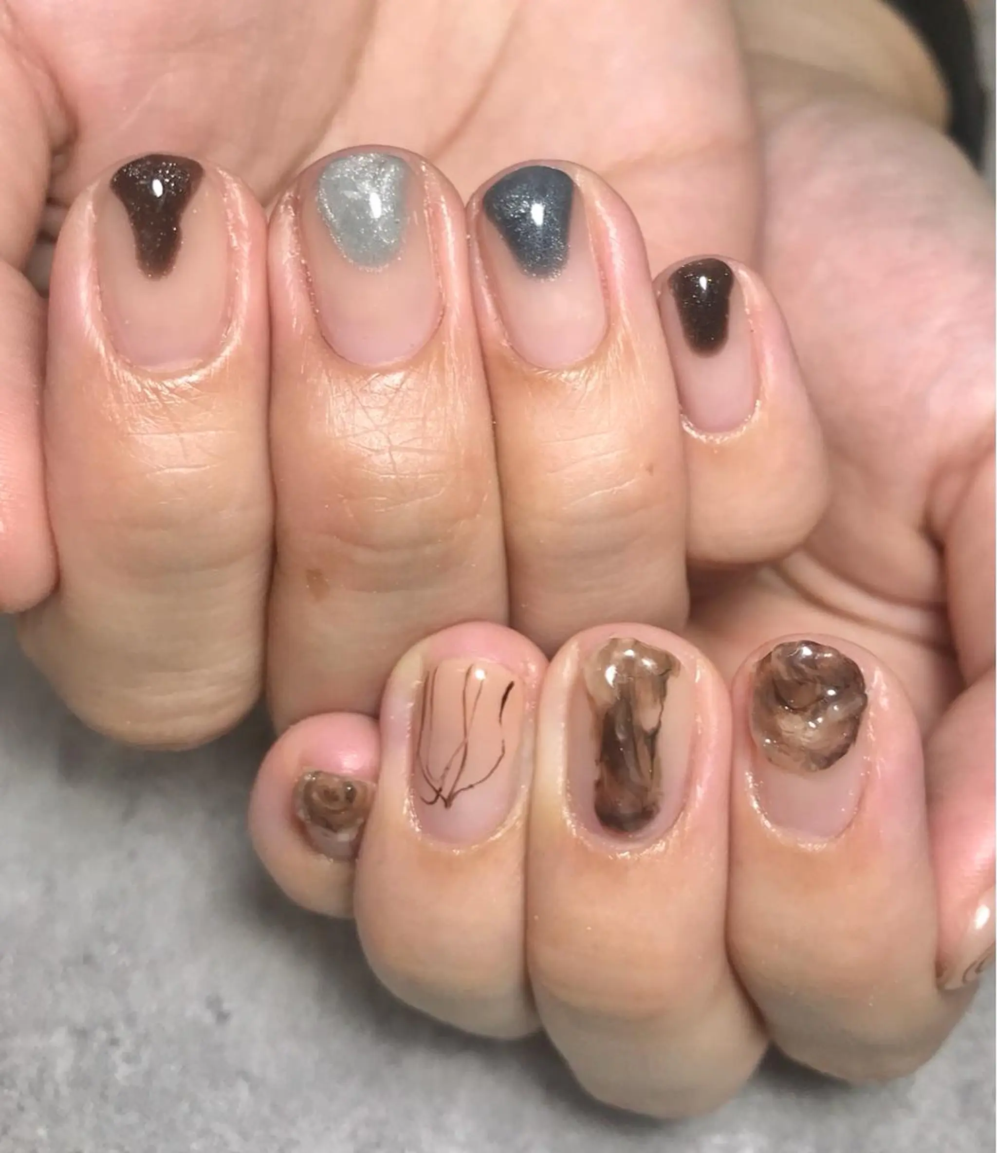 ネイル 🧸やり放題🧸 （パラ・フィル専門）のネイルデザイン