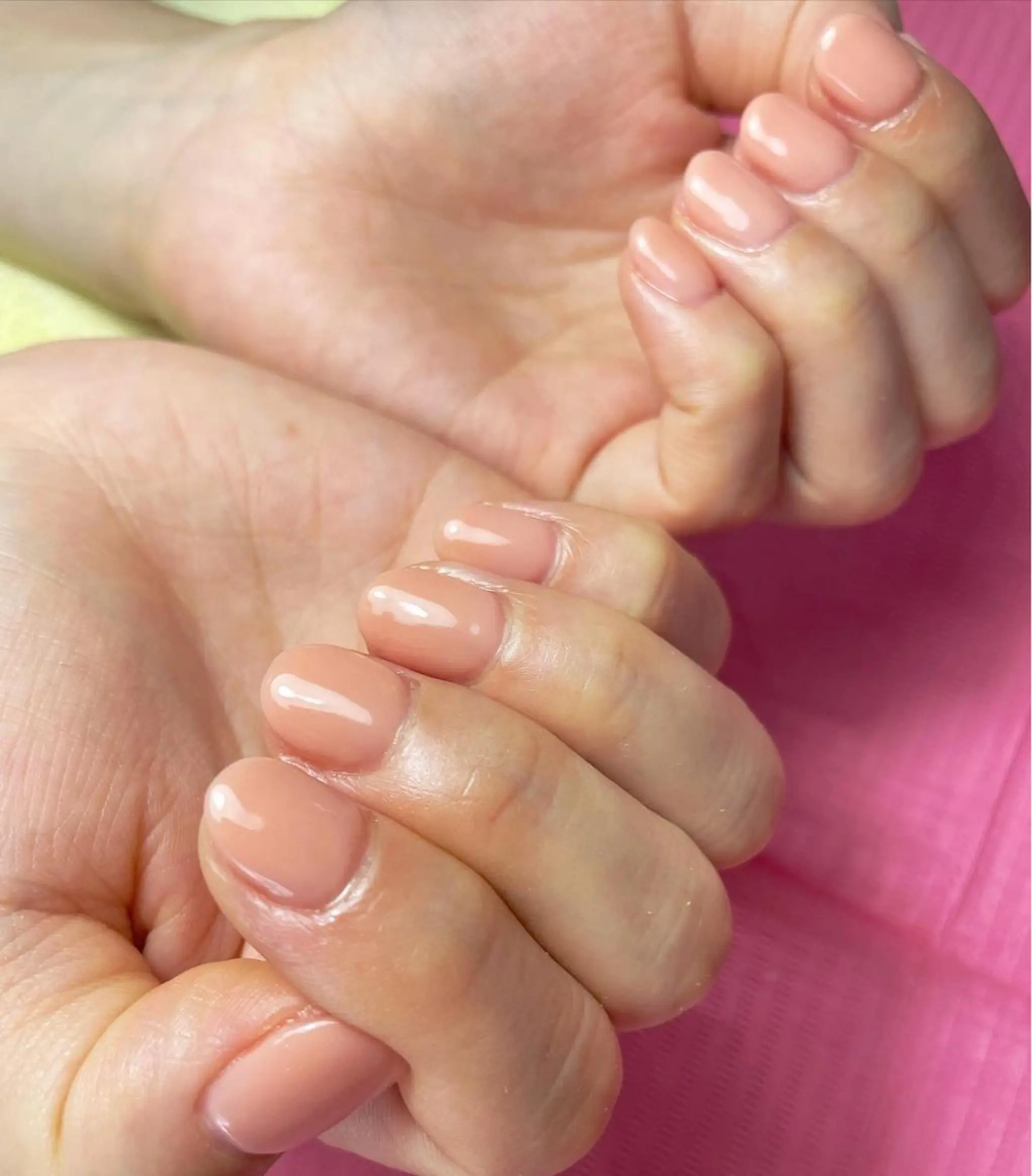 ネイル オフィスネイル シンプルネイル 加瀬 アンジェリーのネイルデザイン