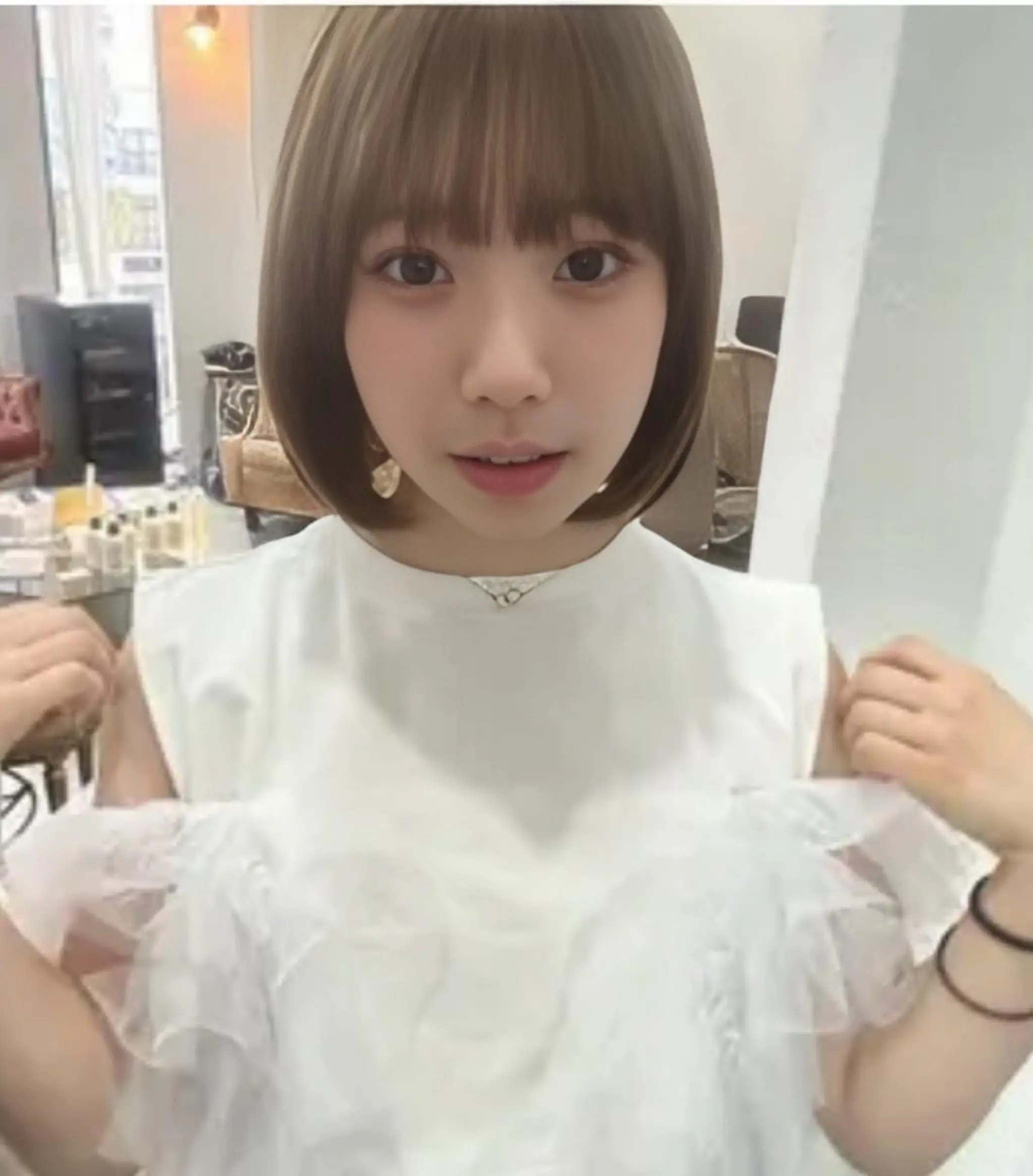 ショート カラー カラーモデル　広島市 legareリン🌻のヘアスタイル