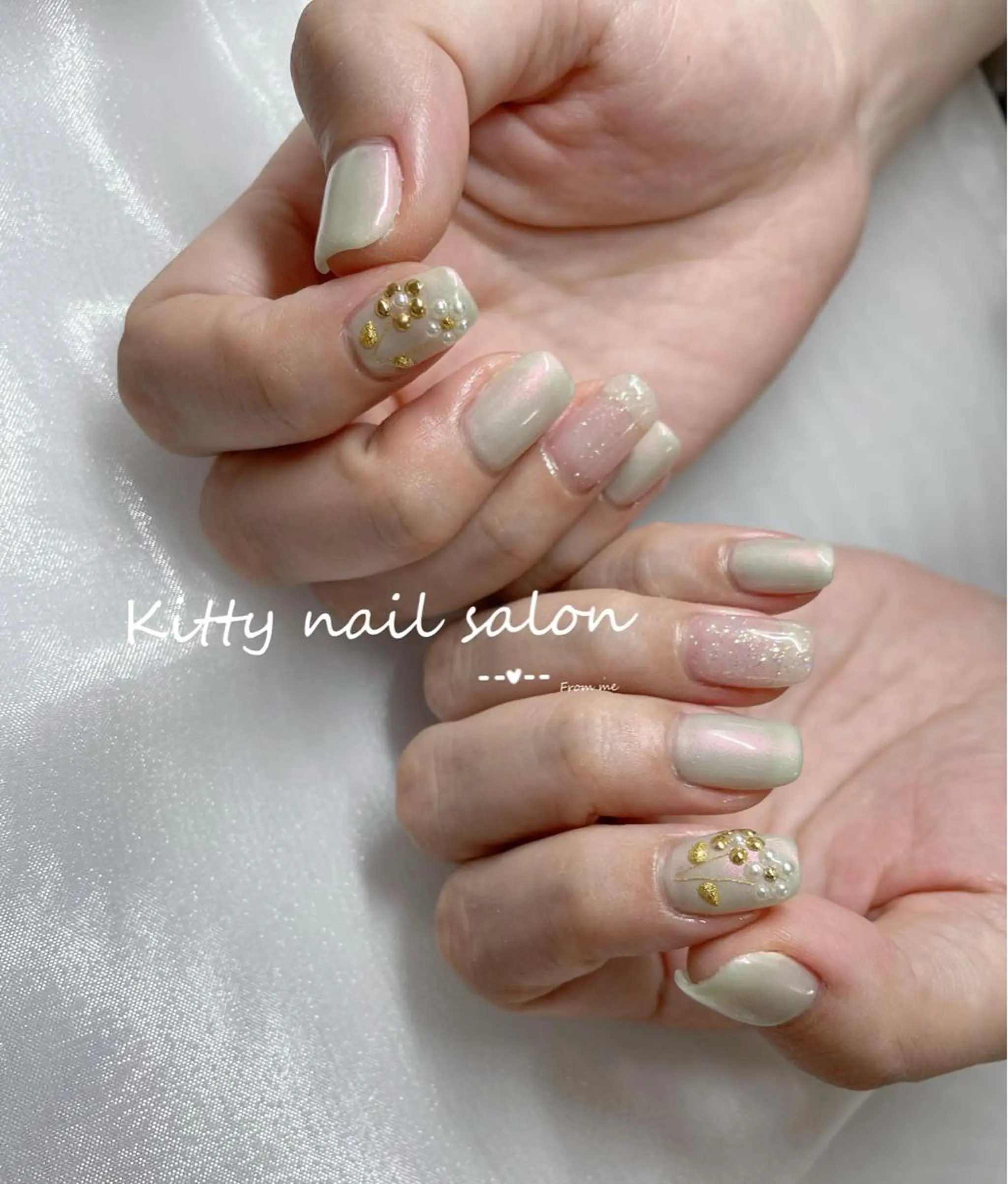 ネイル ハンドネイル kitty nail salonのネイルデザイン