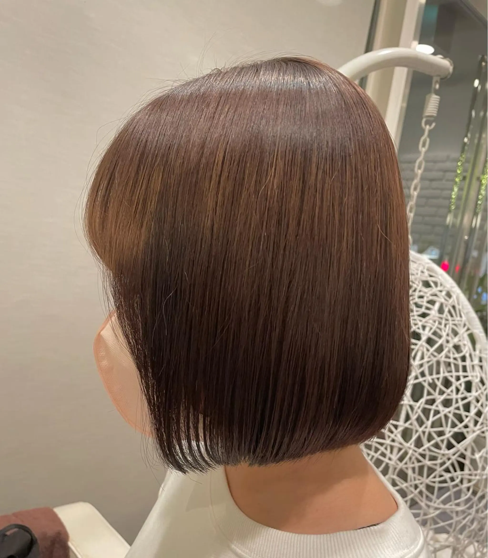 ショート ボブ 🍑まき/カット /髪質改善カラー🍑のヘアスタイル