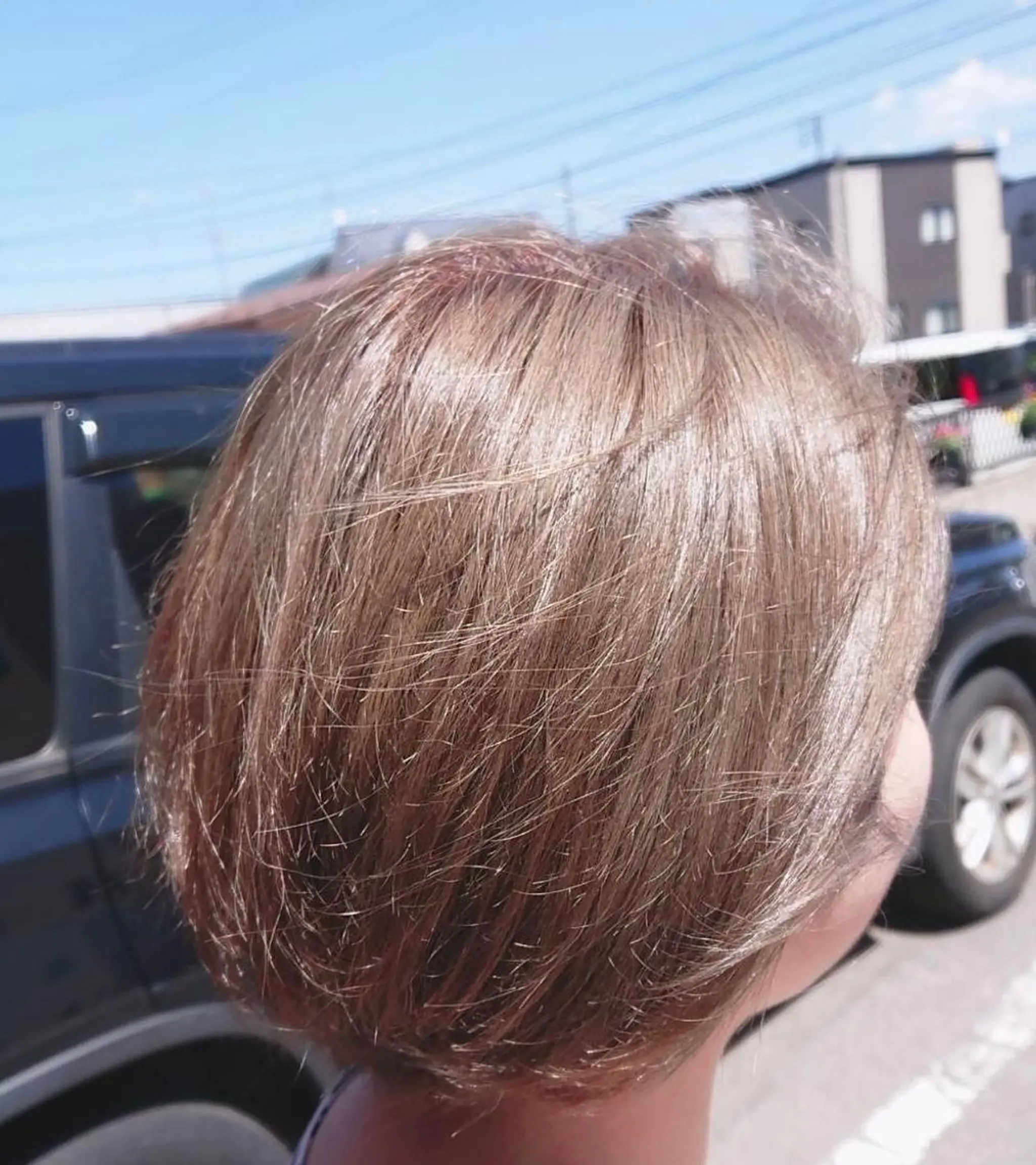 ショート カット ヘアカラー 安田 菜摘のヘアスタイル