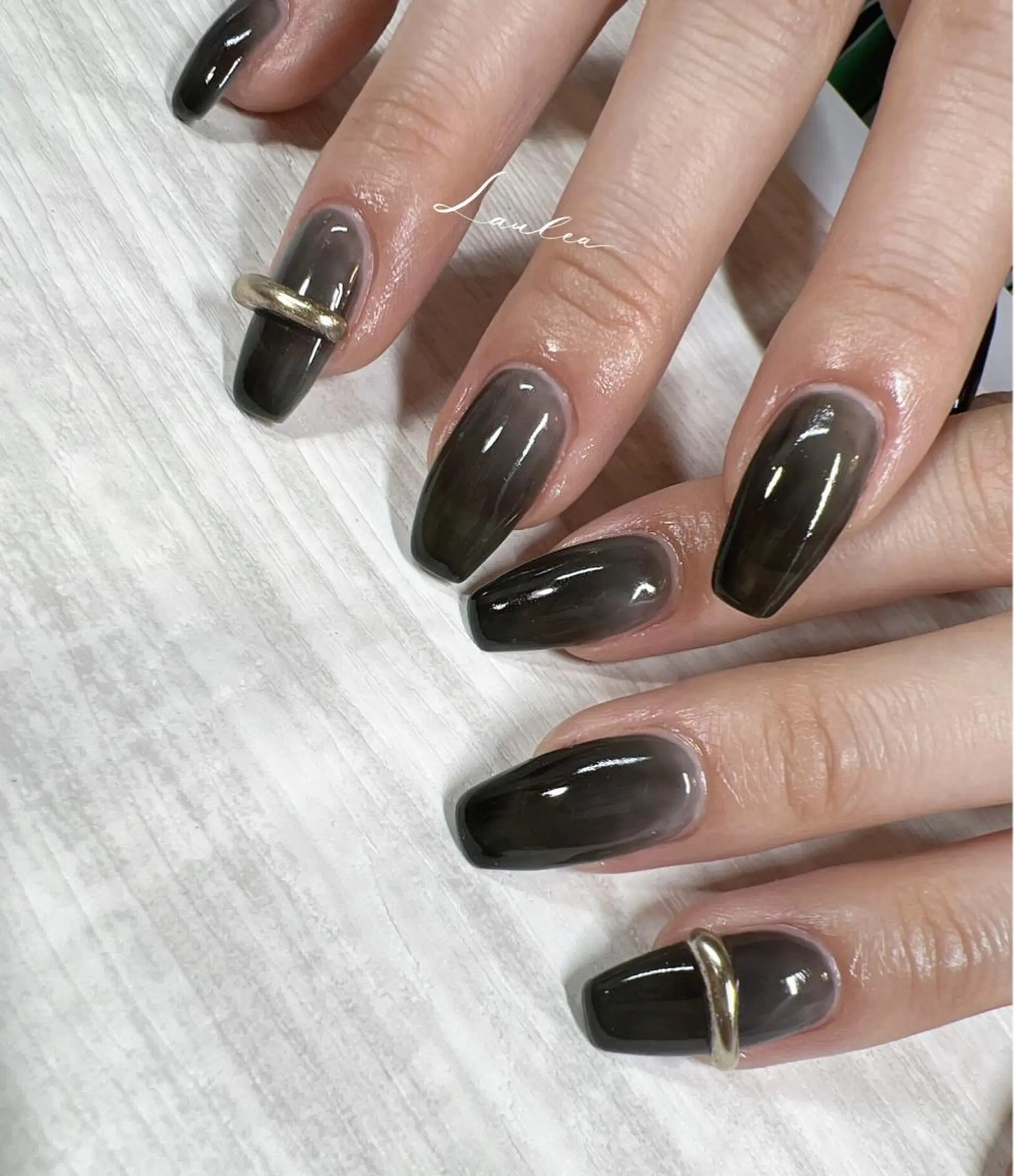 ネイル フットネイル 韓国ネイル ハンドネイル nail salon Lauleaのネイルデザイン