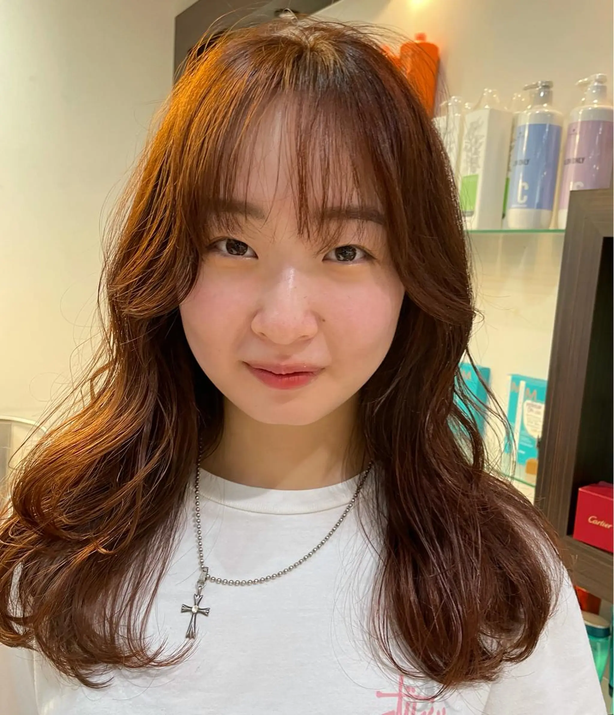 ロング カラー 顔周りカット 韓国風ヘア メンズ指名no'1 佐藤　亘のヘアスタイル