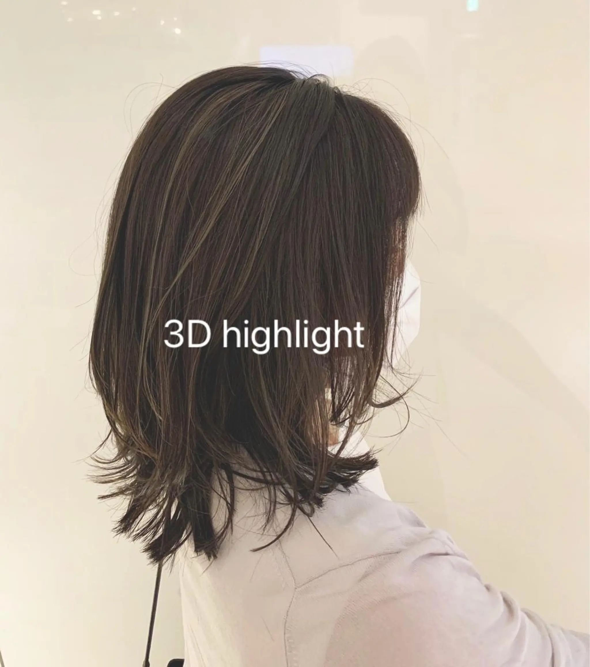 ミディアム カラー ヘアアレンジ GO TODAY SHAiRE SALON 梅田店所属・柔らかくすみカラー ボブ/ショートのヘアスタイル