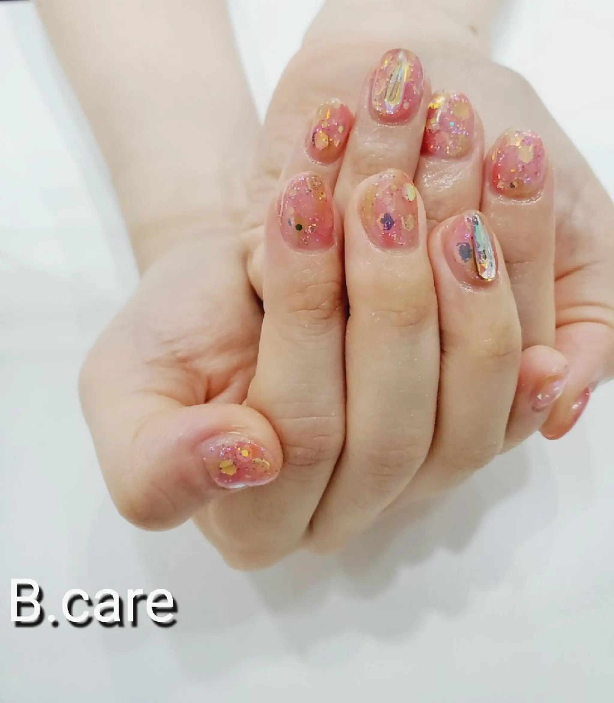 ネイル オーロラネイル B.care自由ヶ丘所属・早坂  のネイルデザイン