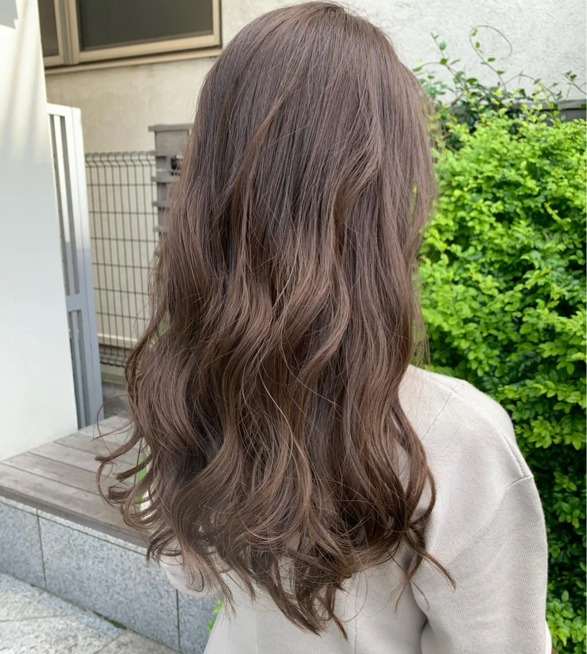 ロング カラー カット ヘアカラー トリートメント ally hairsalon所属・Emi .のヘアスタイル