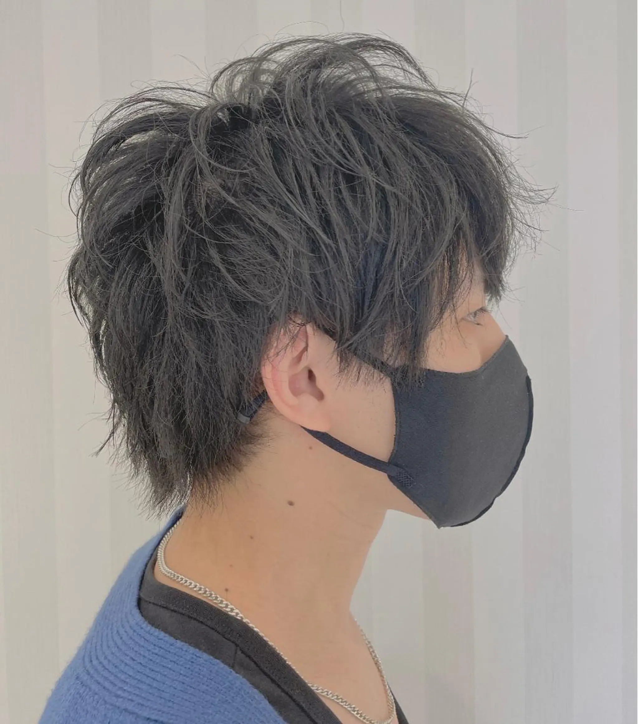 メンズ 曲がる縮毛矯正 川島爽楽のヘアスタイル