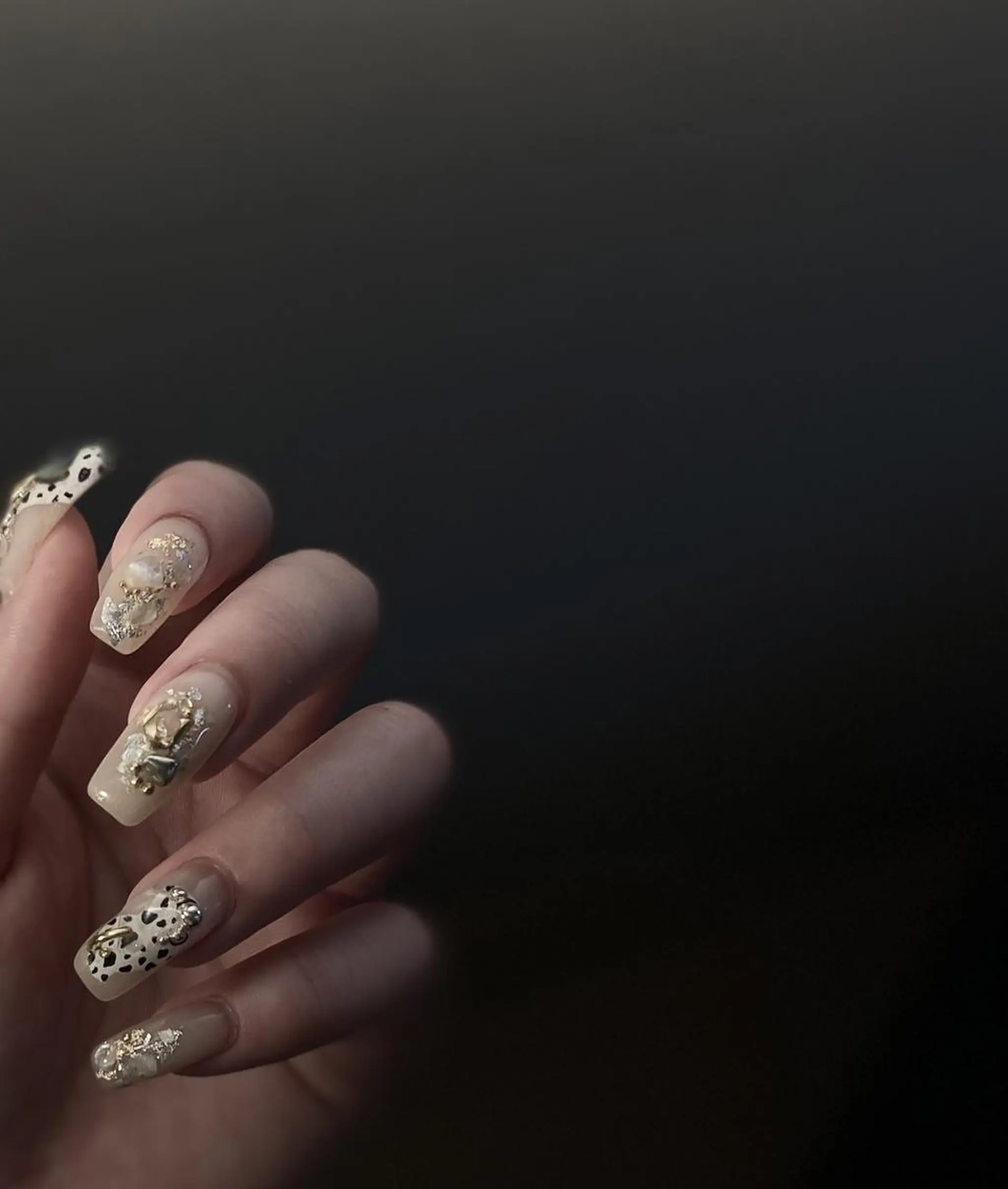 ショート カラー パーマ ヘアアレンジ メンズ アイブロウ マツエク・マツパ ネイル キッズ ease NAIL SALONのネイルデザイン