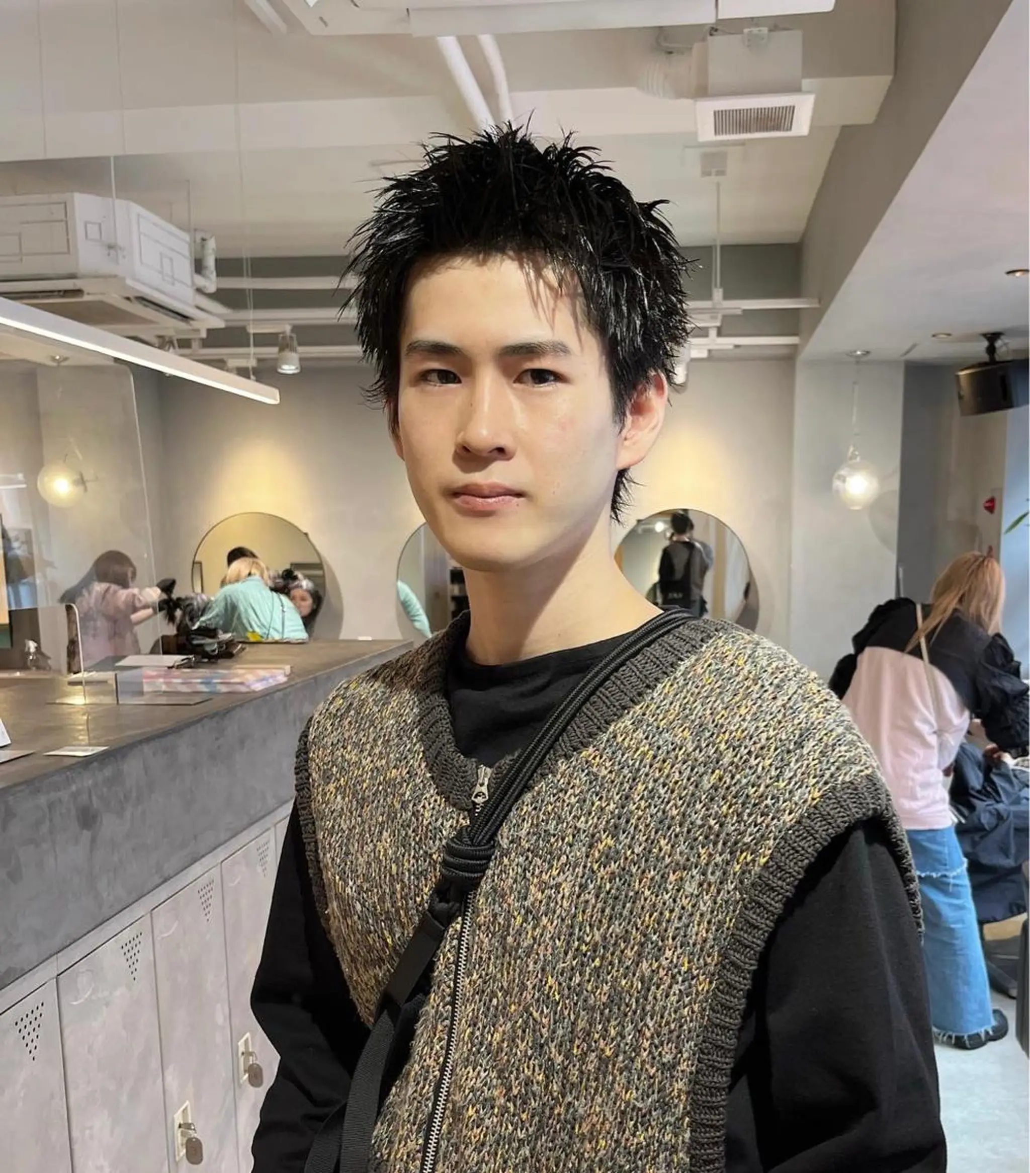 ショート メンズ カット ヘアカラー パーマ メンズ特化美容師 熊田 鼓汰郎のヘアスタイル