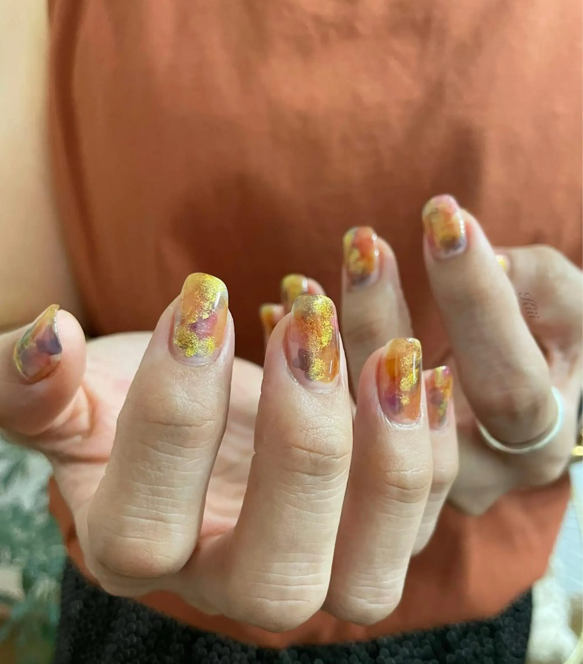 ネイル アートネイル ハンドネイル フットネイル kiii.__ ✴︎*のネイルデザイン