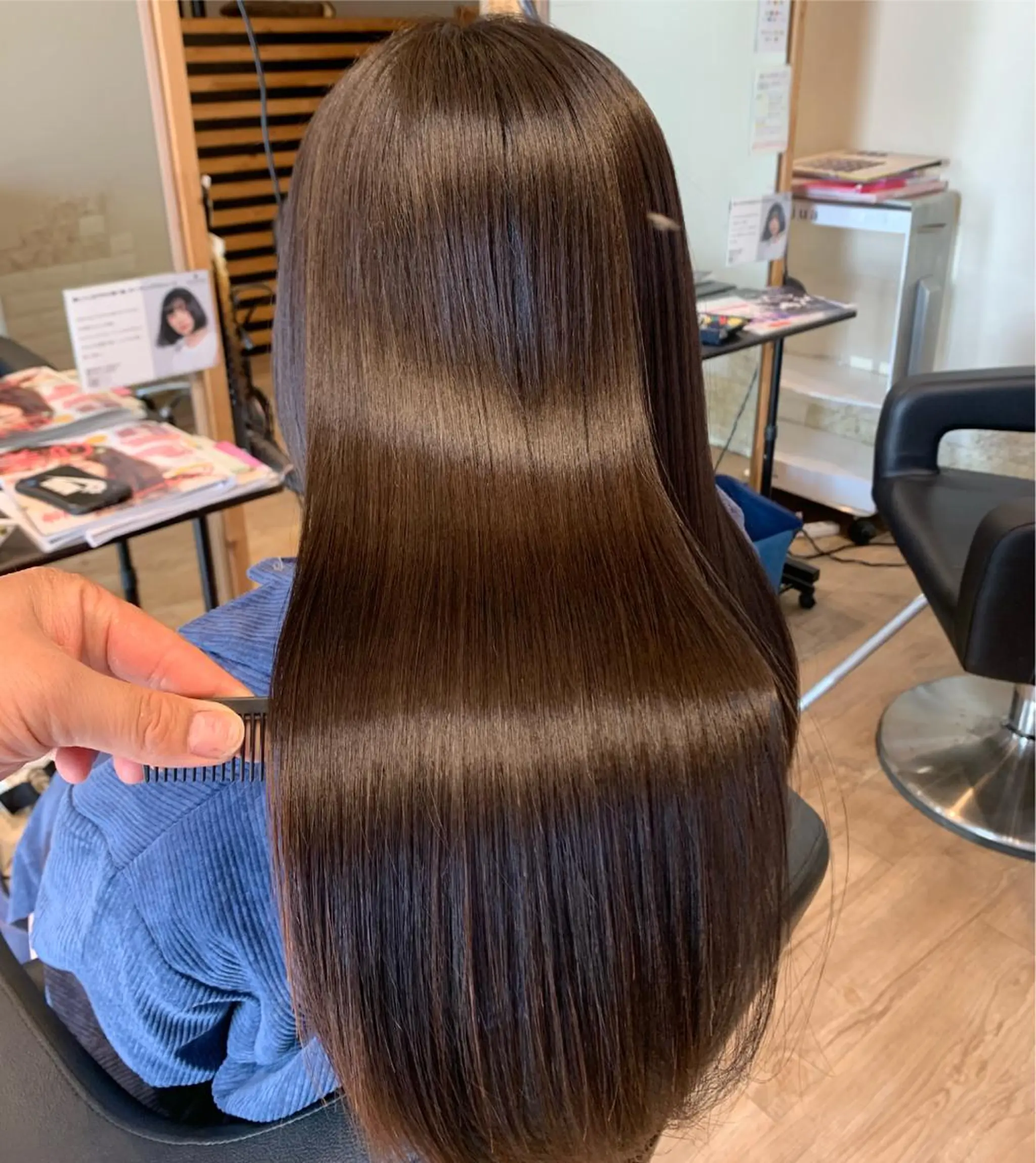 ロング カラー カット トリートメント 大久保 隆蔵のヘアスタイル