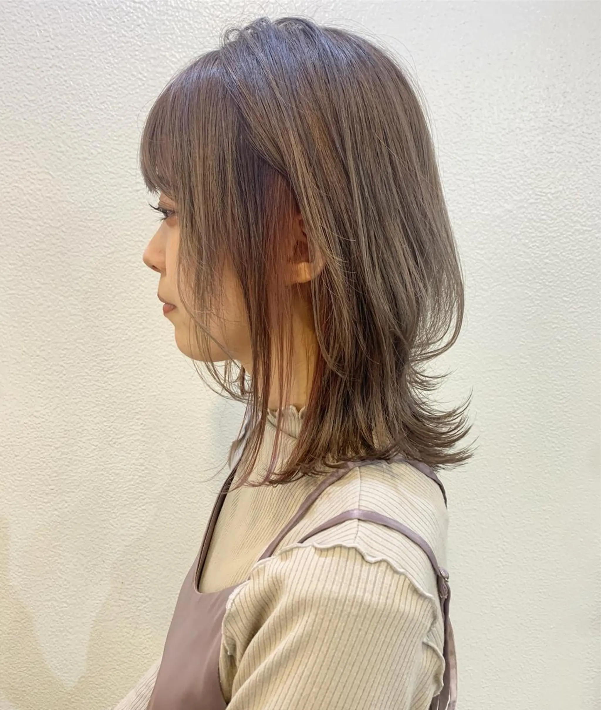 ミディアム カラー 髪質改善カラー☆ ヘアアレンジmiyuのヘアスタイル