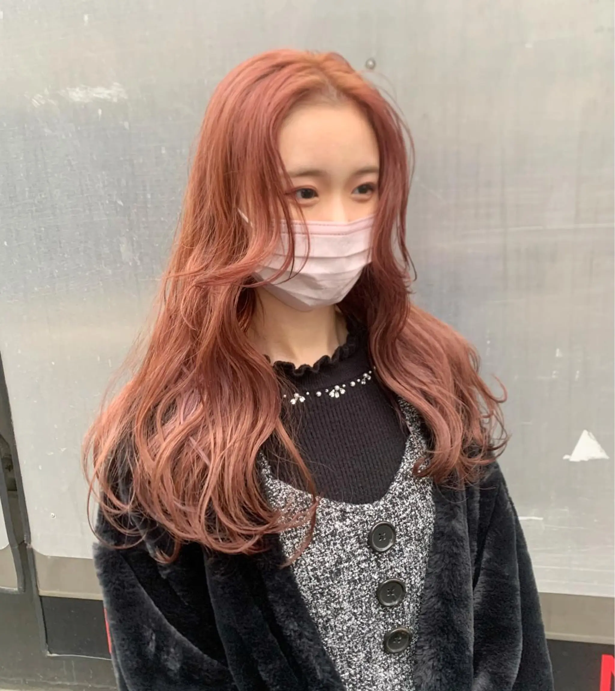 ロング カラー ヘアアレンジ ブリーチ ピンクカラー ヘアカラー ピンクカラー🩷 ヘアセットＮＯ.1のヘアスタイル