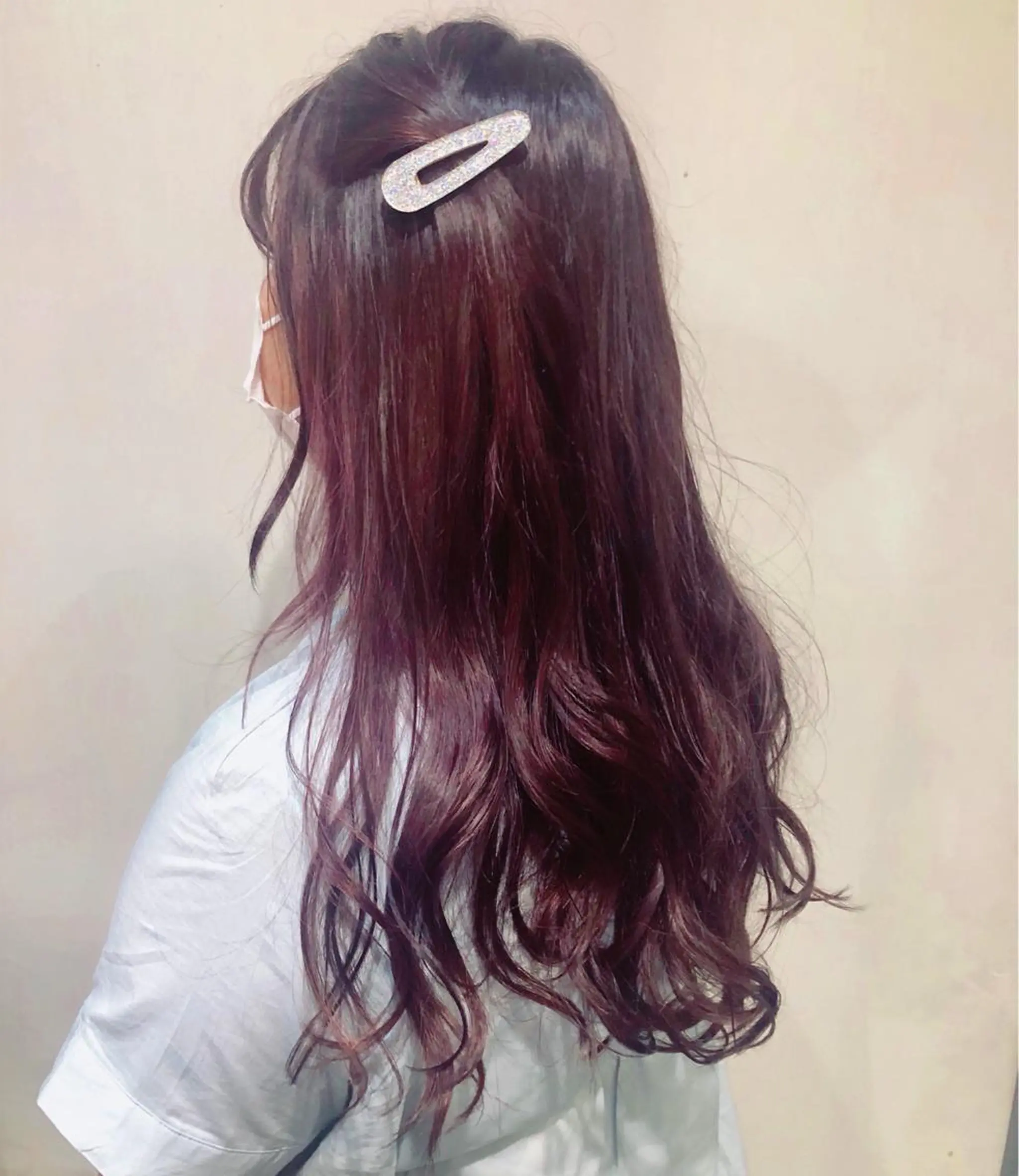 ロング カラー ブリーチ ラベンダーカラー ラベンダーピンク ピンクカラー 艶髪モテヘア ♡tomimaのヘアスタイル