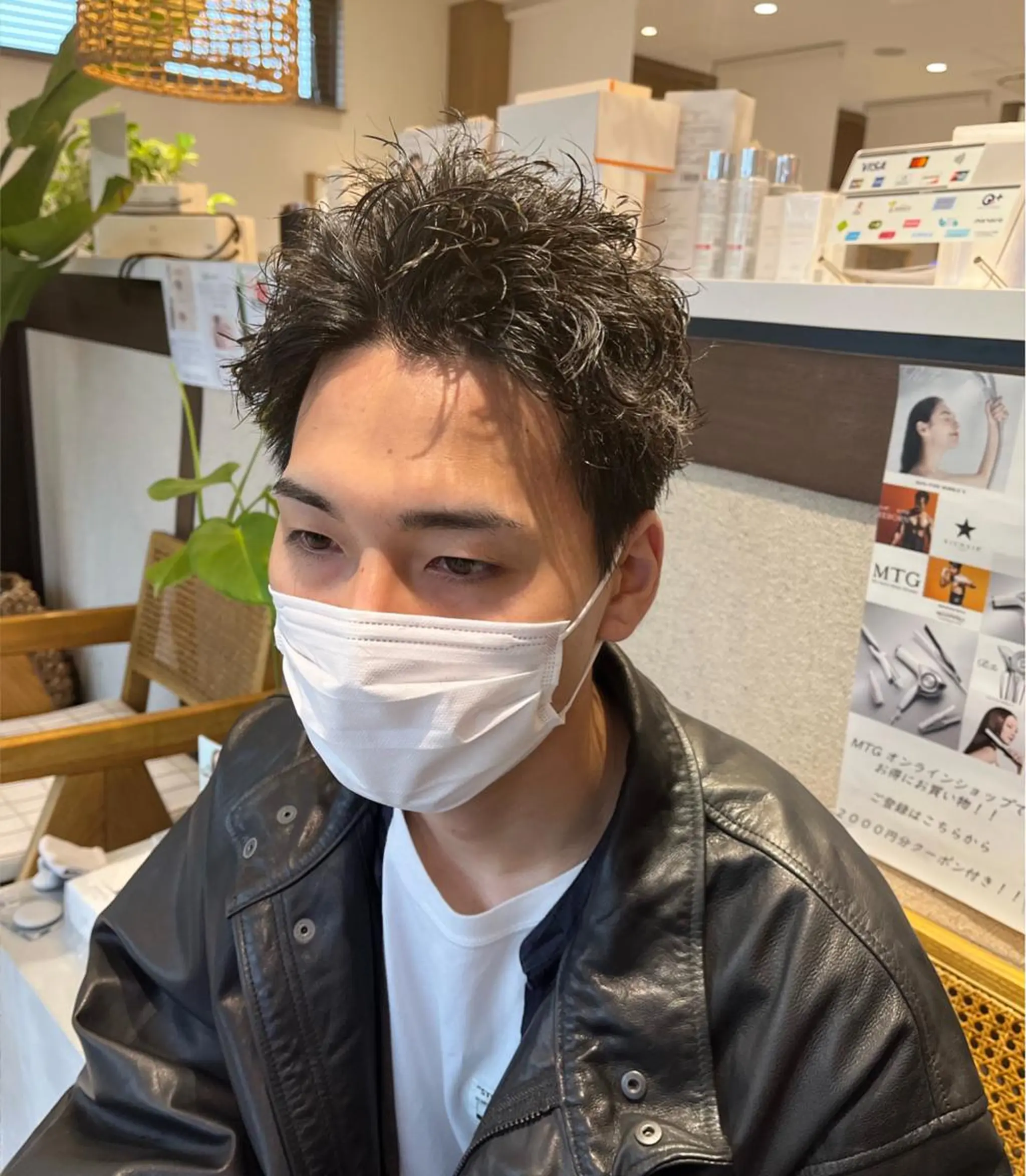 ショート ショートヘア カット パーマ 和田 琉々香のヘアスタイル