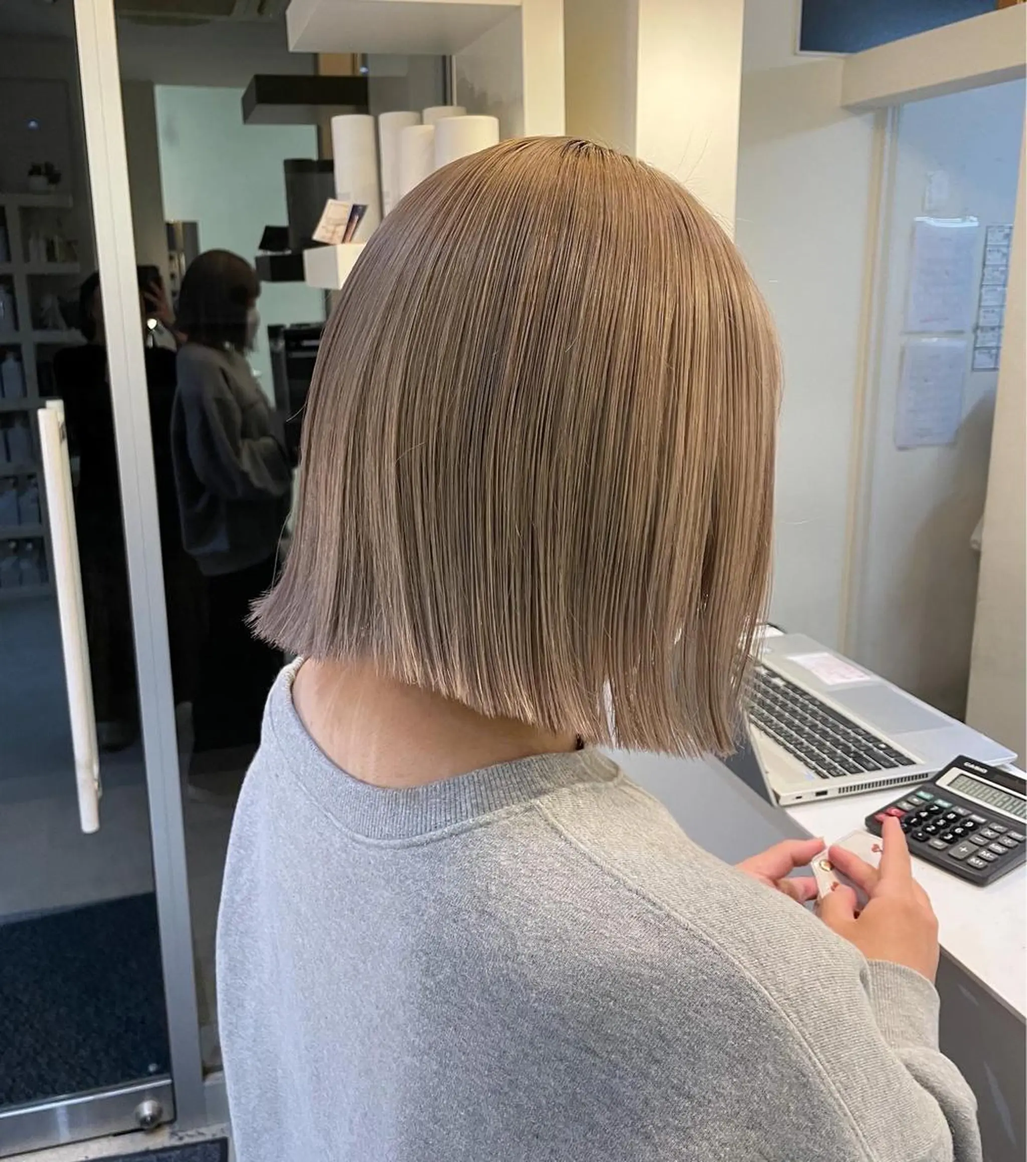 ミディアム カラー mir所属・柿沼 未夢のヘアスタイル