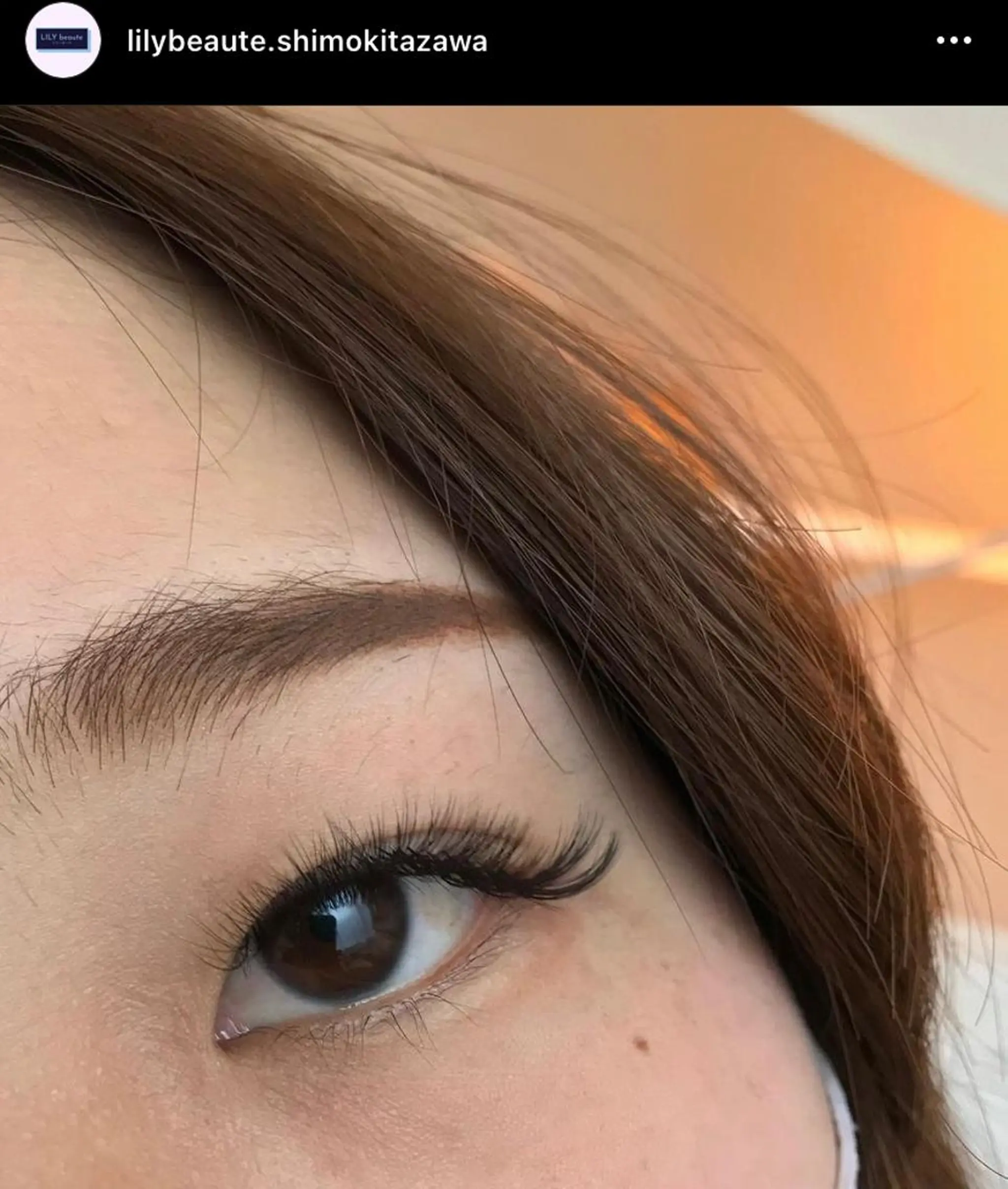 マツエク・マツパ LILY beaute所属・LILYBeaute Yukiのマツエク・マツパデザイン