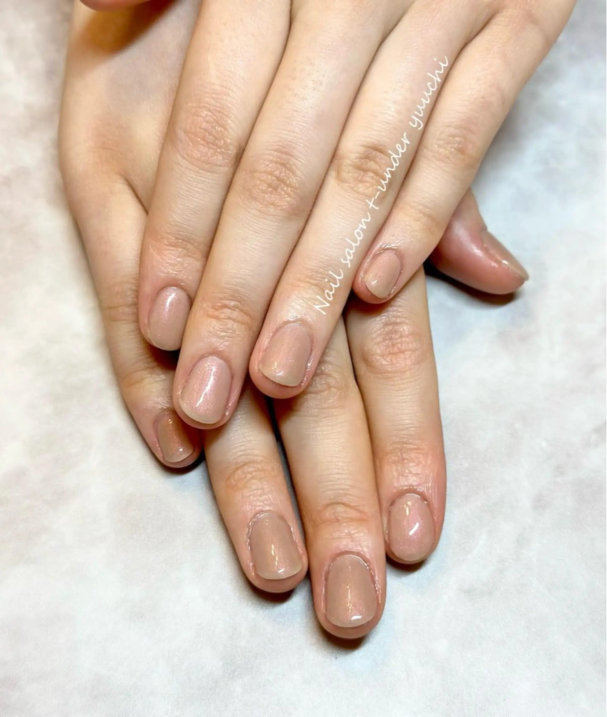 ネイル ワンカラーネイル ピンク Nailsalon yuuchiのネイルデザイン