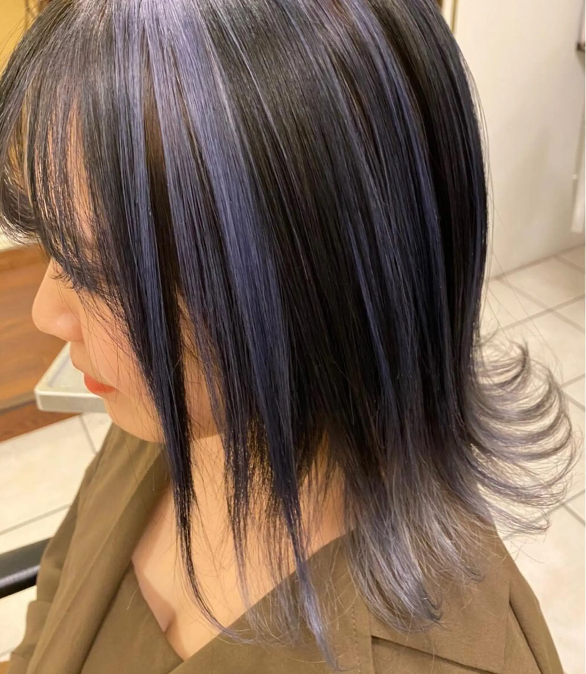 ミディアム カラー ヘアカラー force  hair所属・🫧富田 苑実🫧のヘアスタイル