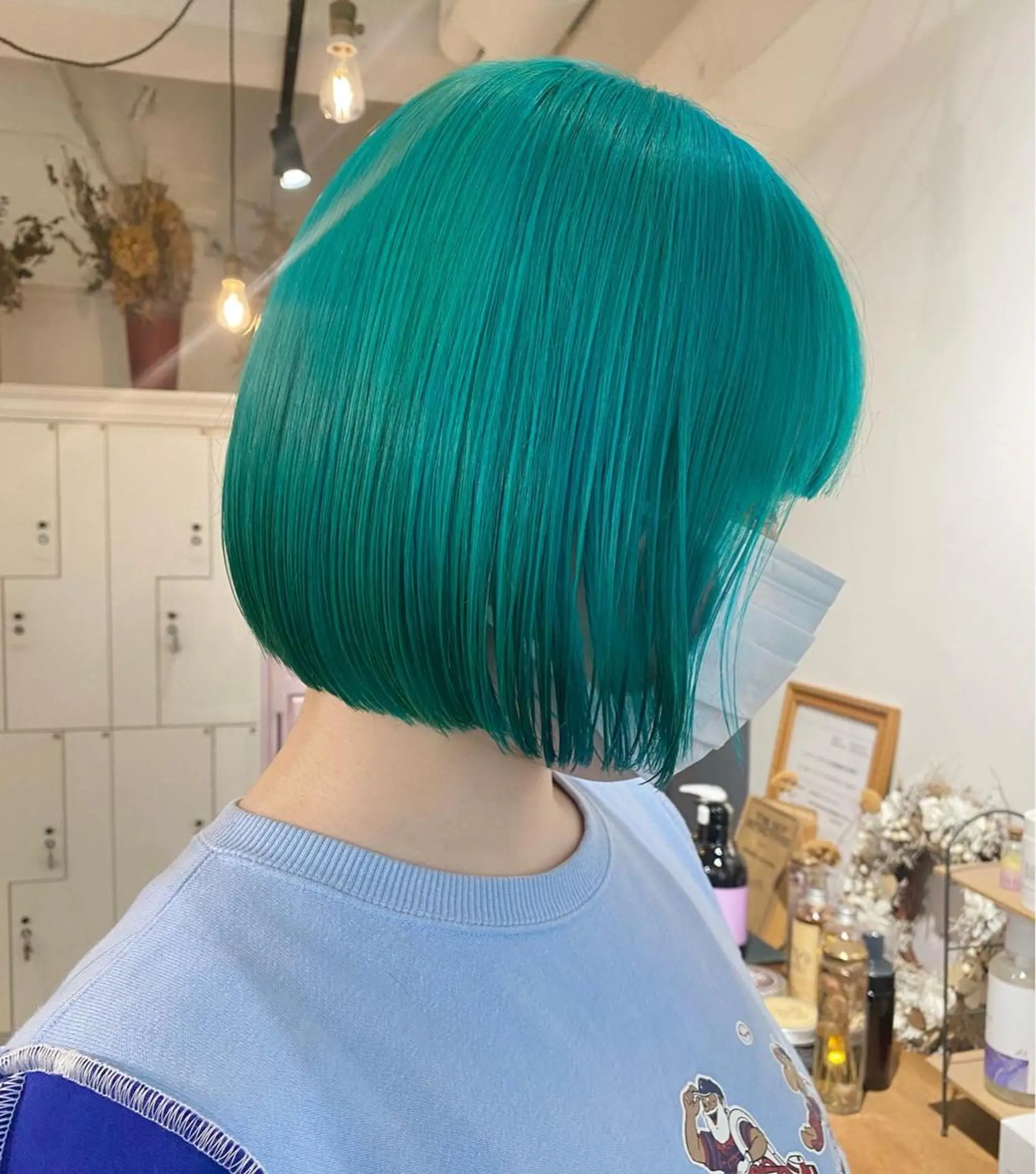 ショート カラー カット ヘアカラー トリートメント 梅田ハイトーン チダ ヒナノのヘアスタイル