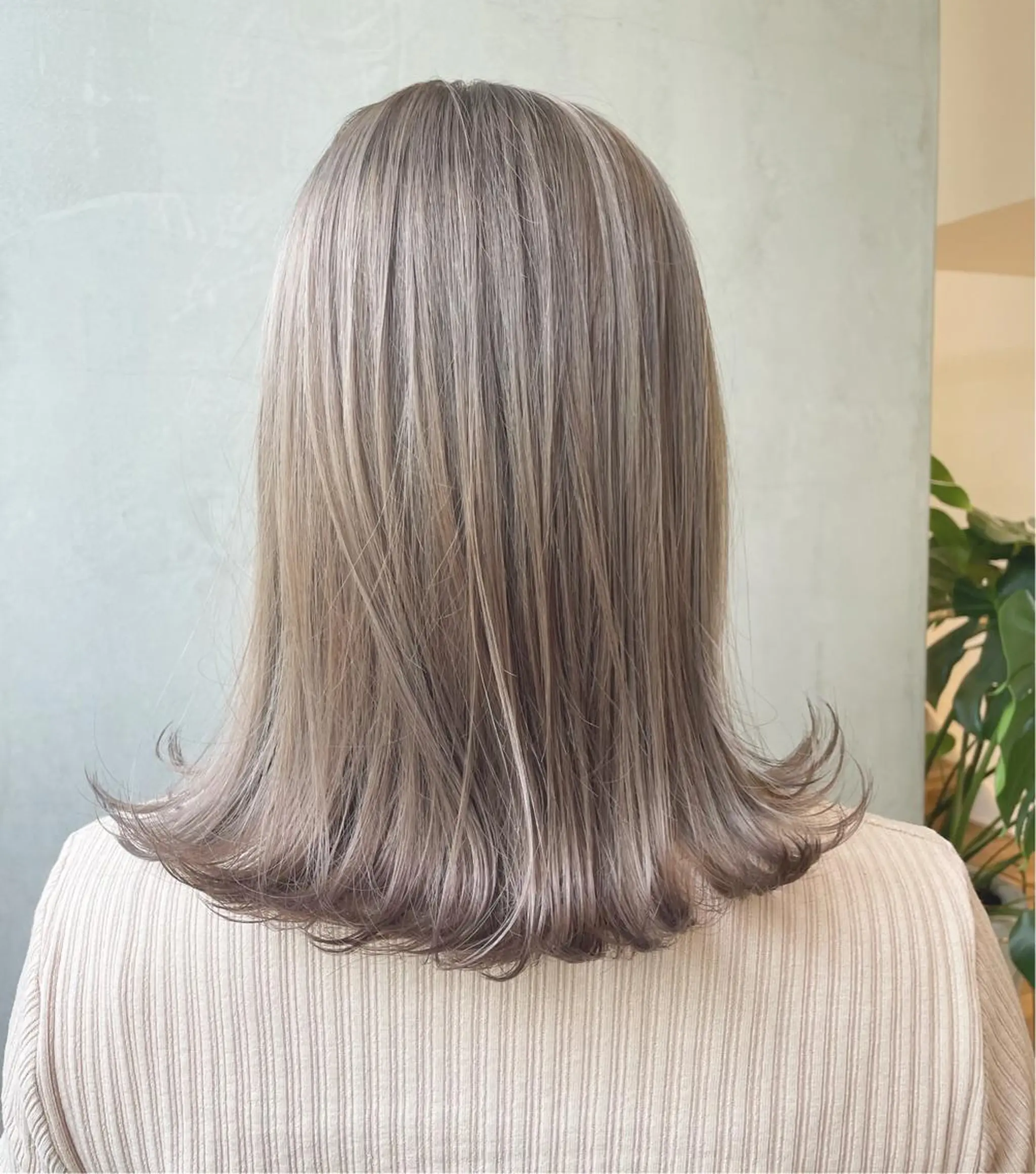 ミディアム カラー カット ヘアカラー トリートメント 🫧透明感ヘア🫧 🧸竹花　彩希🧸のヘアスタイル