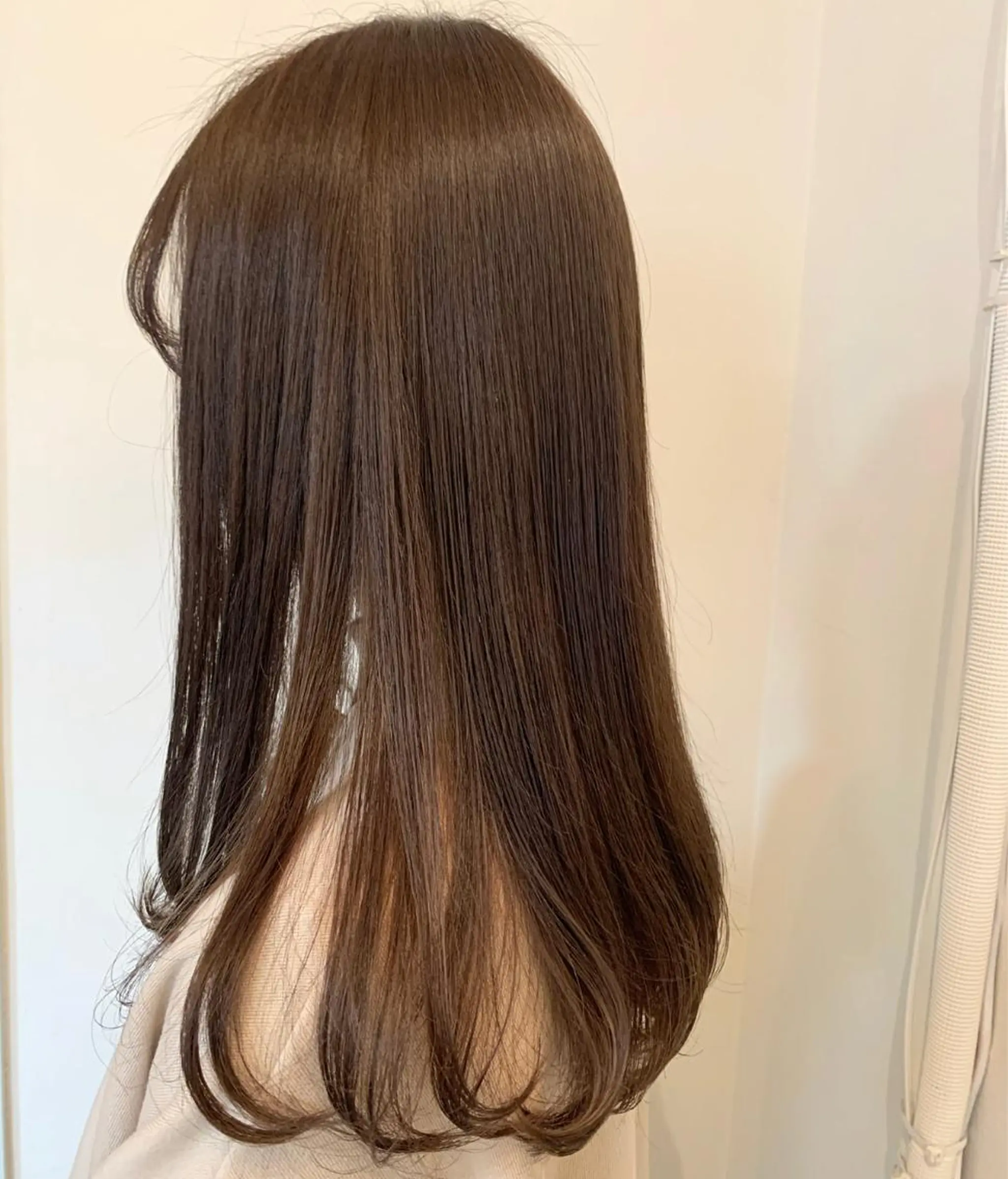 セミロング カラー カット ヘアカラー トリートメント まろやか透明感カラー ♡MANAのヘアスタイル