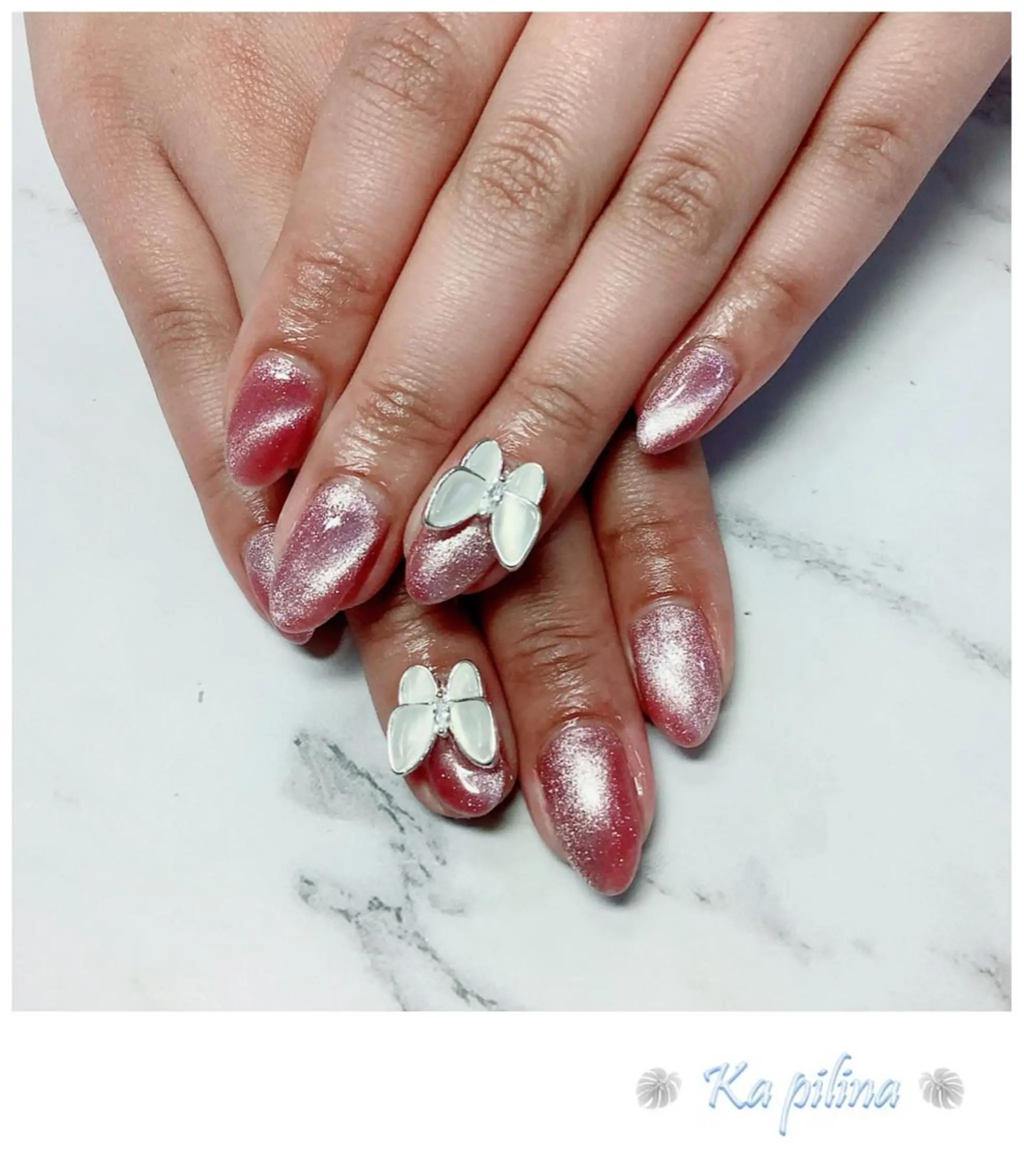 ネイル マグネットネイル Nail salon Ka pilinaのネイルデザイン