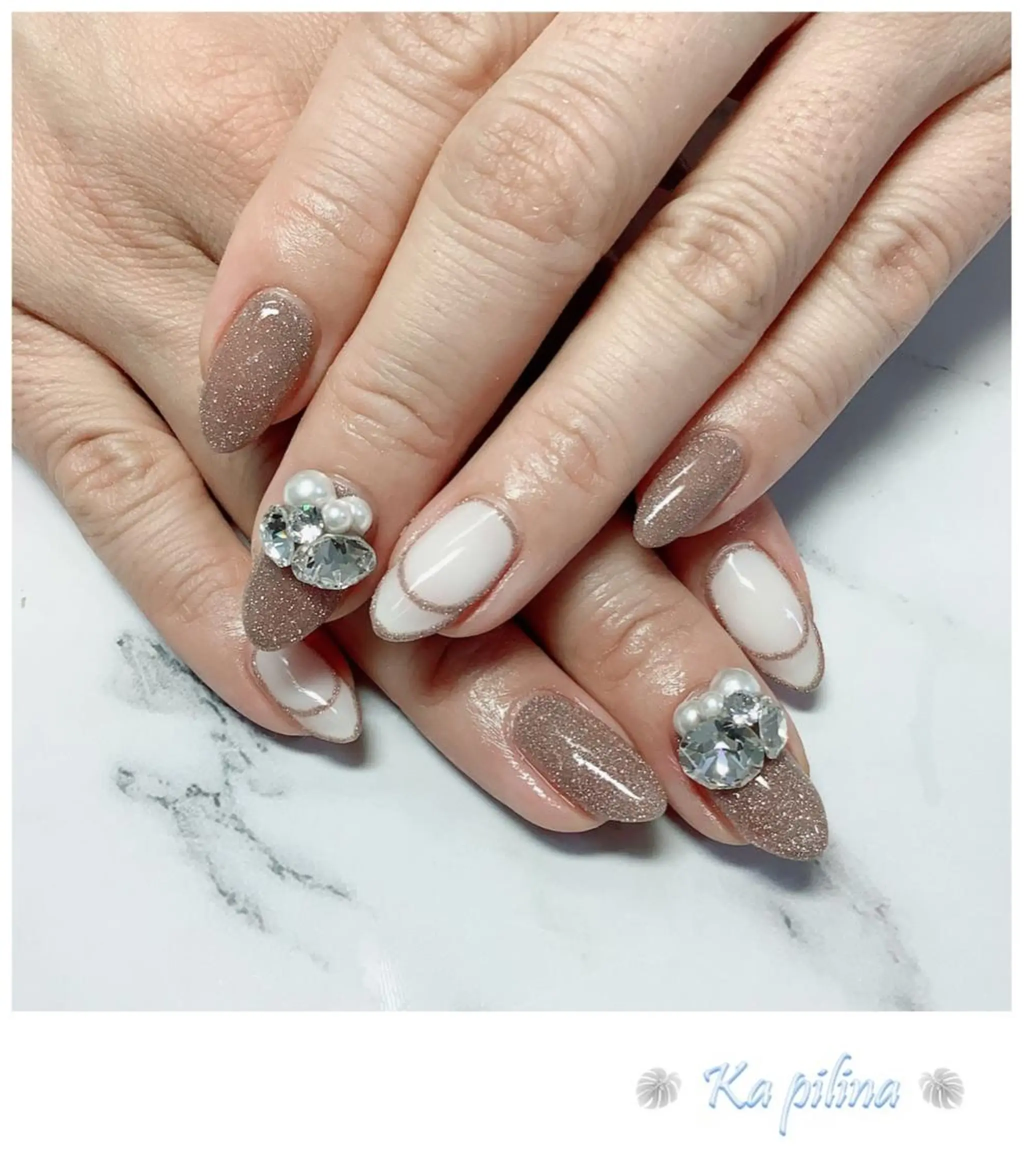 ネイル フラッシュネイル Nail salon Ka pilinaのネイルデザイン
