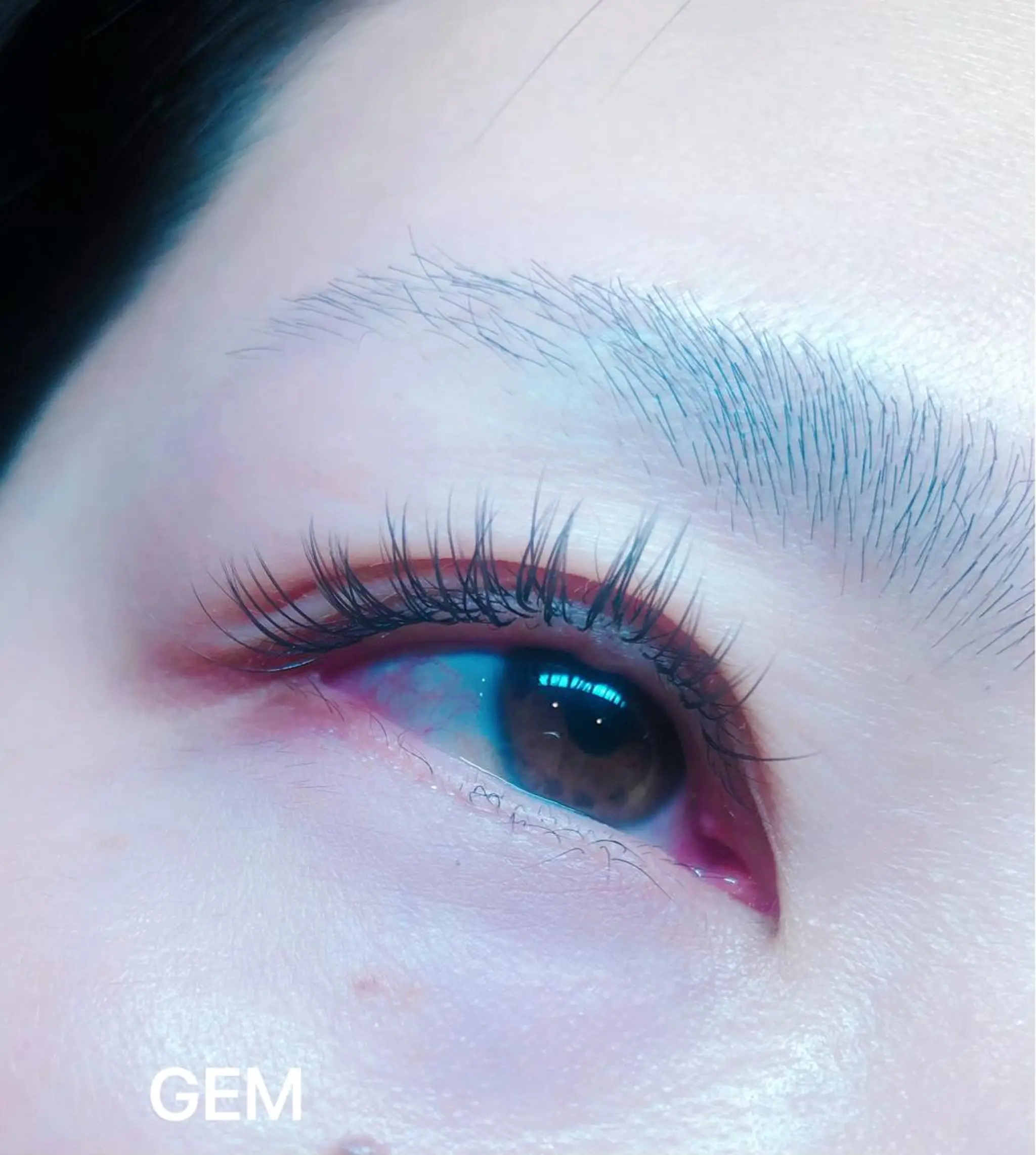 マツエク・マツパ フラットラッシュ マツエク GEM  the beautyのマツエク・マツパデザイン