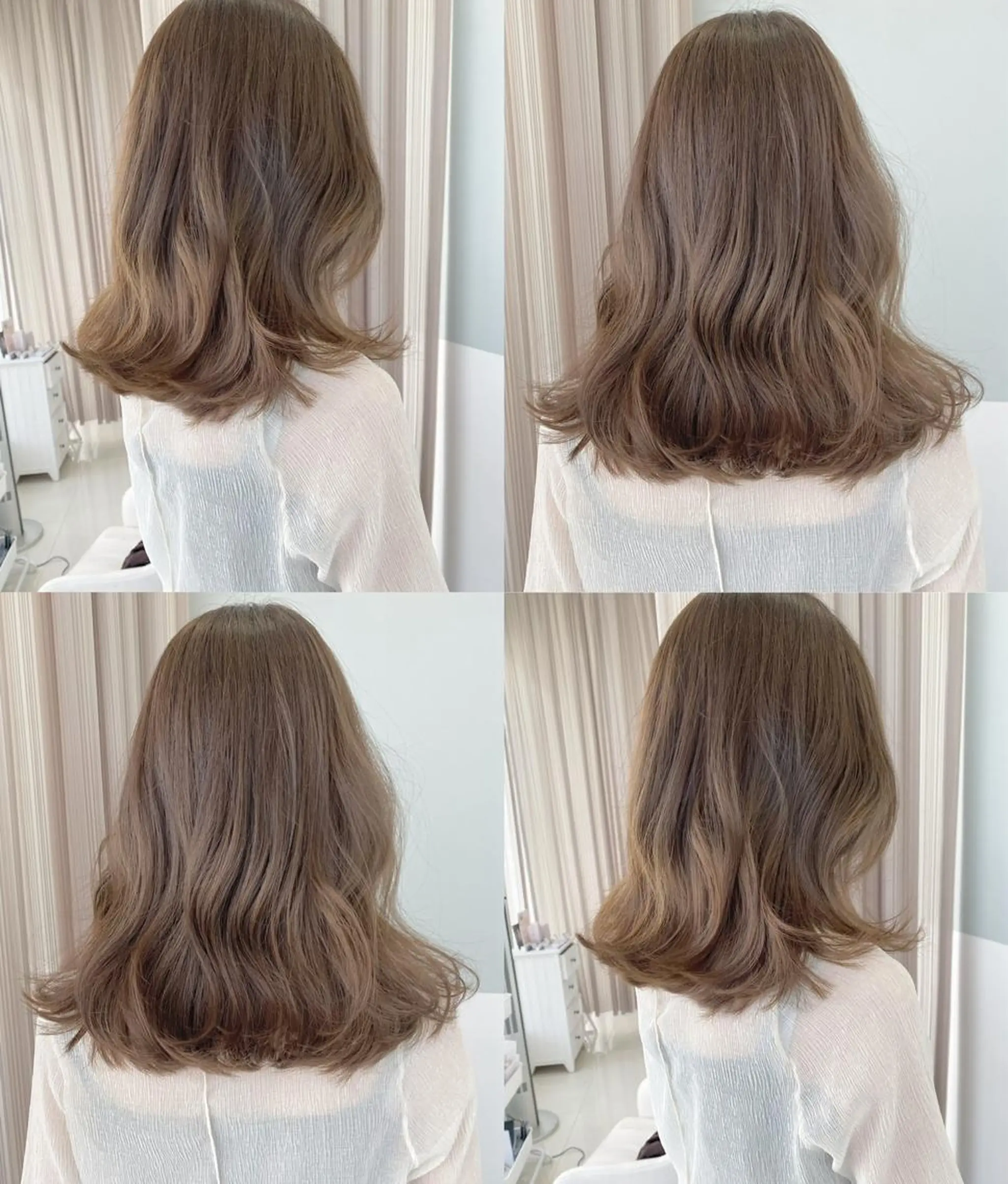 ロング カラー ベージュカラー 透明感カラー ミント ミントベージュ matsuzawa mihoのヘアスタイル