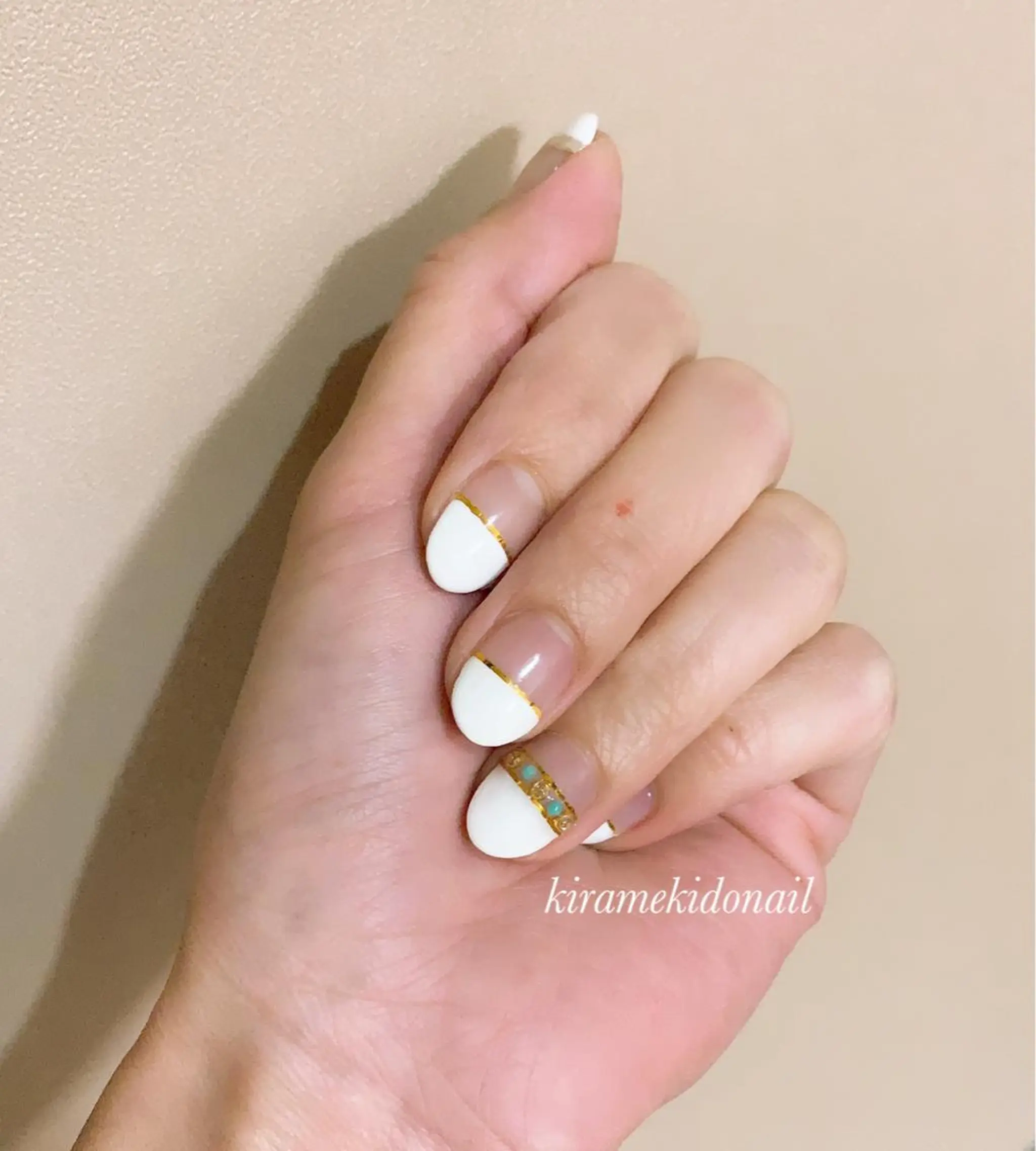 ネイル ハンドネイル kiramekido nail salon所属・林 禅のネイルデザイン