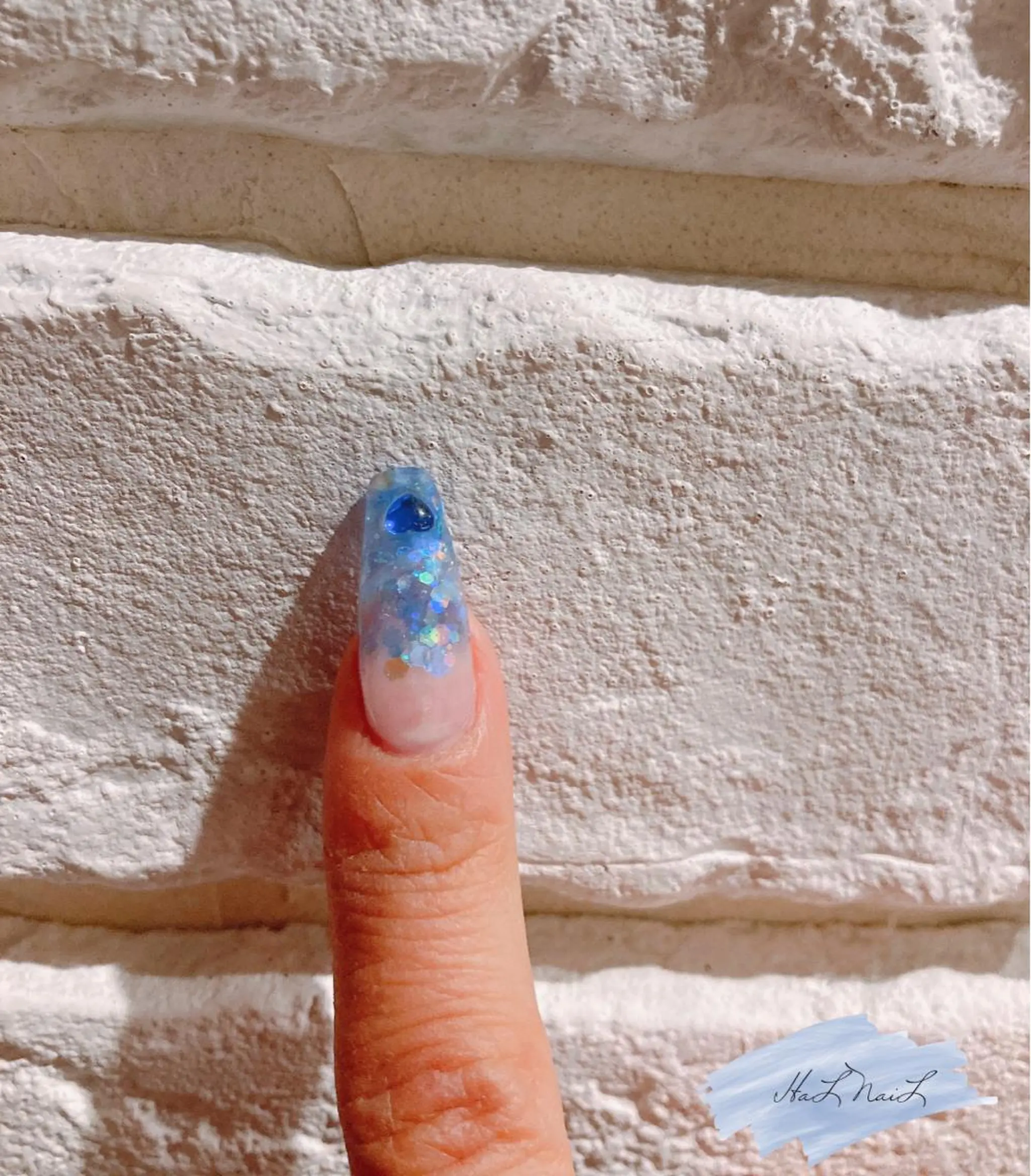 ネイル グラデーション ラメ(グリッター) ラメグラデーション HaL NaiLのネイルデザイン