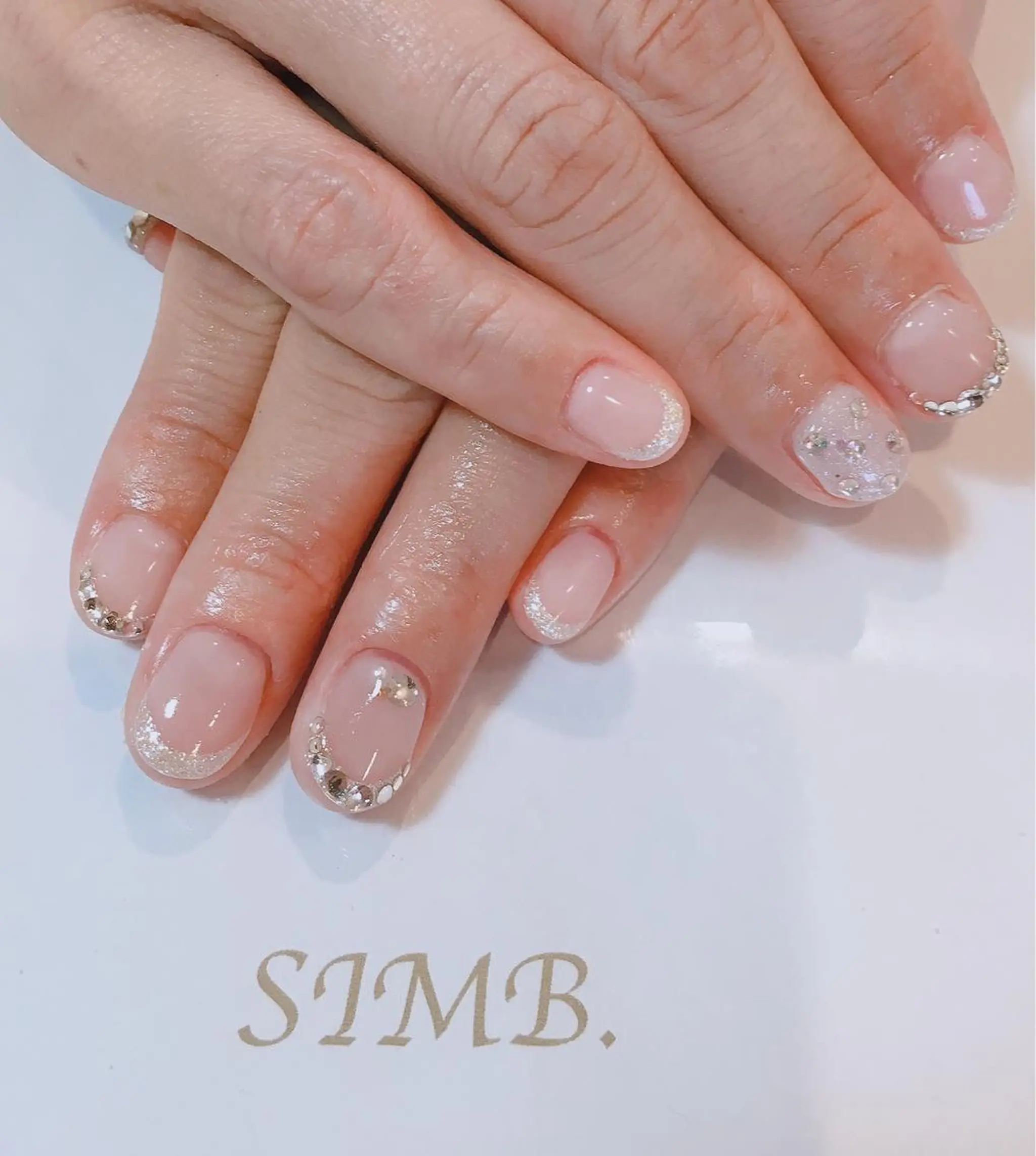 ネイル ブライダルネイル nailsalon SIMB.のネイルデザイン