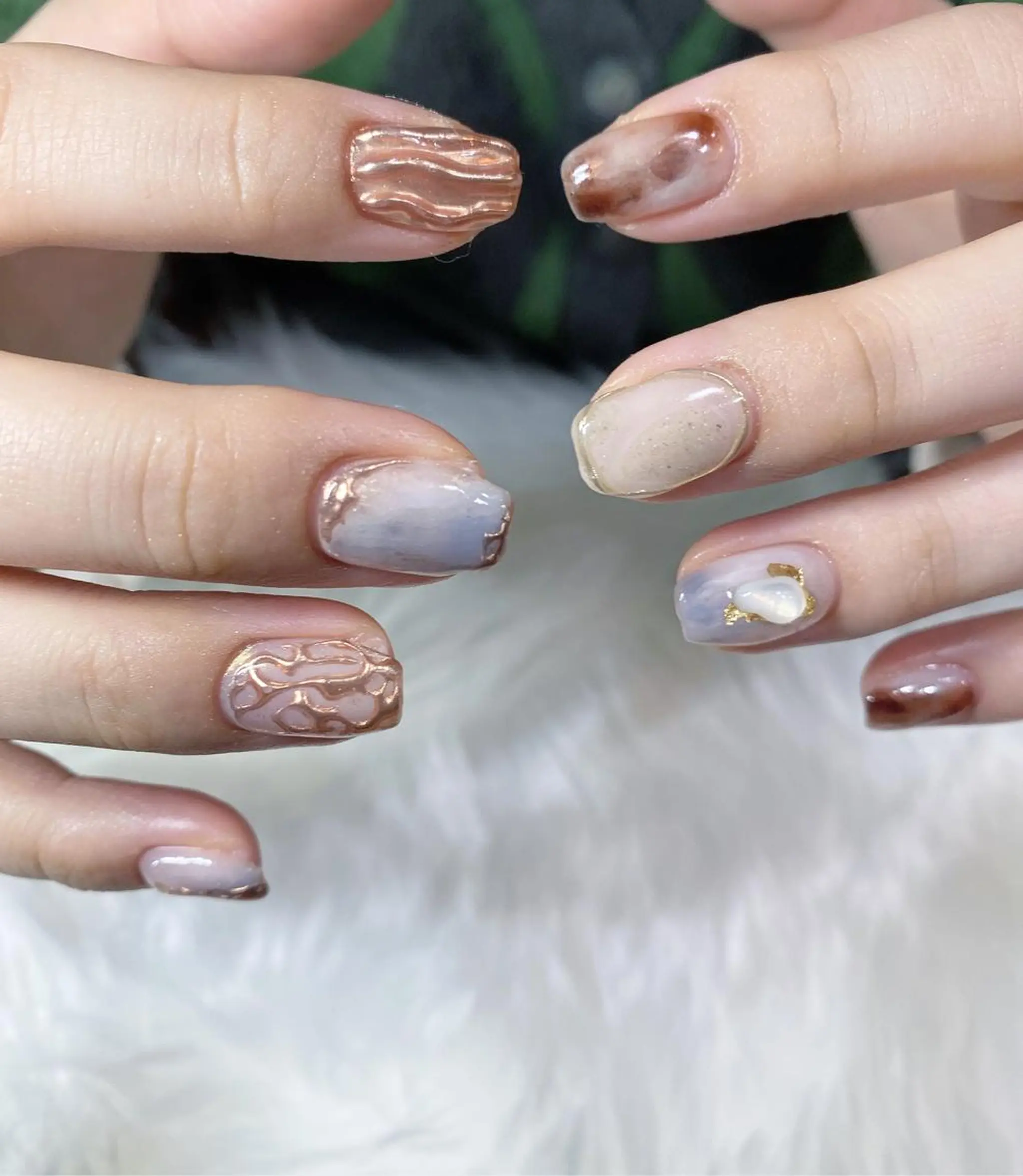 ネイル crystal ⭐︎ colorのネイルデザイン