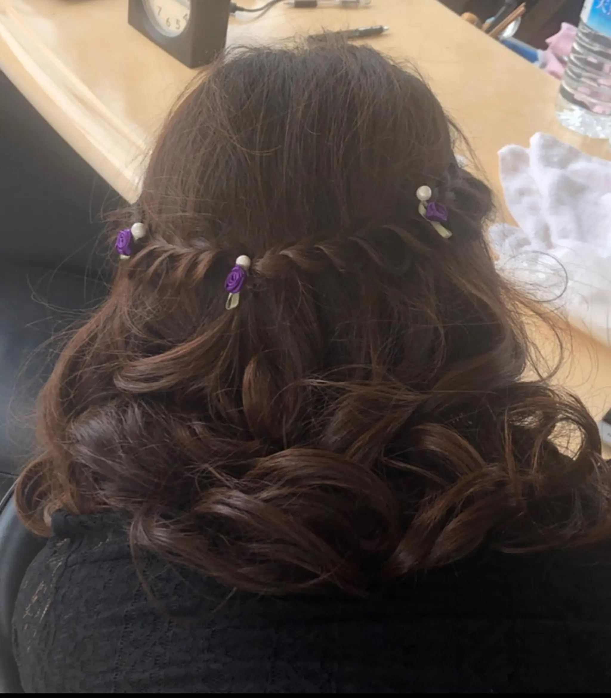 セミロング カラー パーマ ヘアアレンジ メンズ キッズ ネイル マツエク・マツパ 銀河 ティンガーラのヘアスタイル
