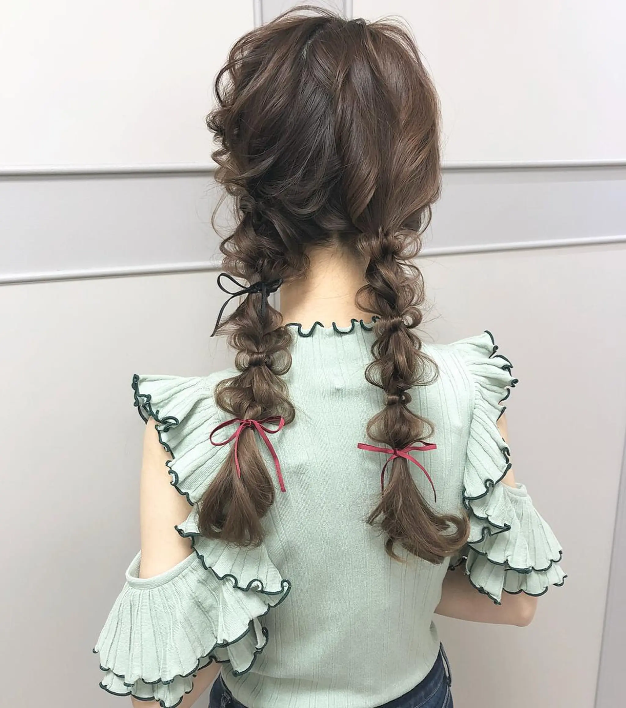 ロング カラー ヘアアレンジ ショコラグレージュ グレージュ カット ヘアカラー トリートメント autre所属・大久保 ひでなりのヘアスタイル