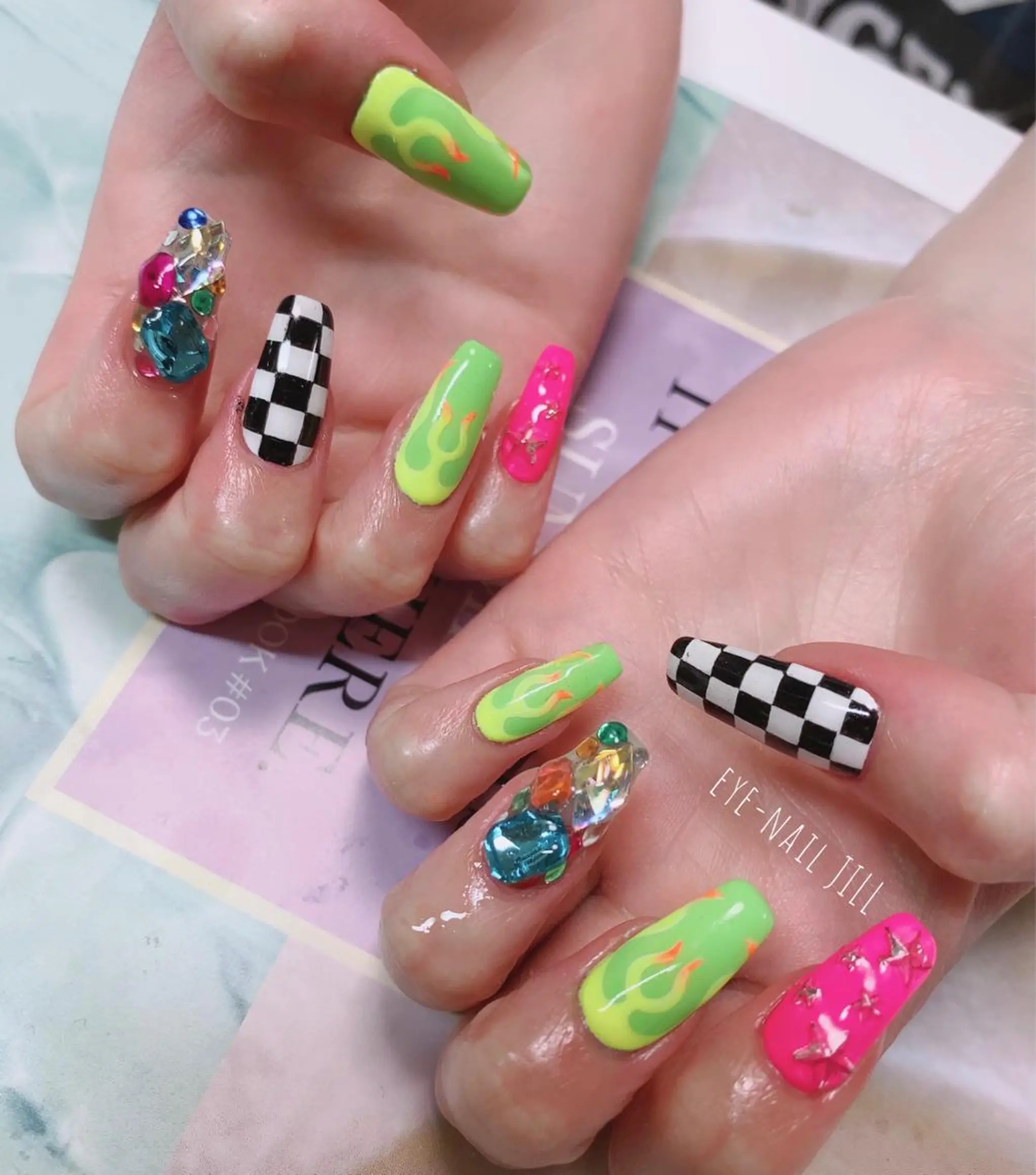 ネイル ハンドネイル JILL sa-yaのネイルデザイン