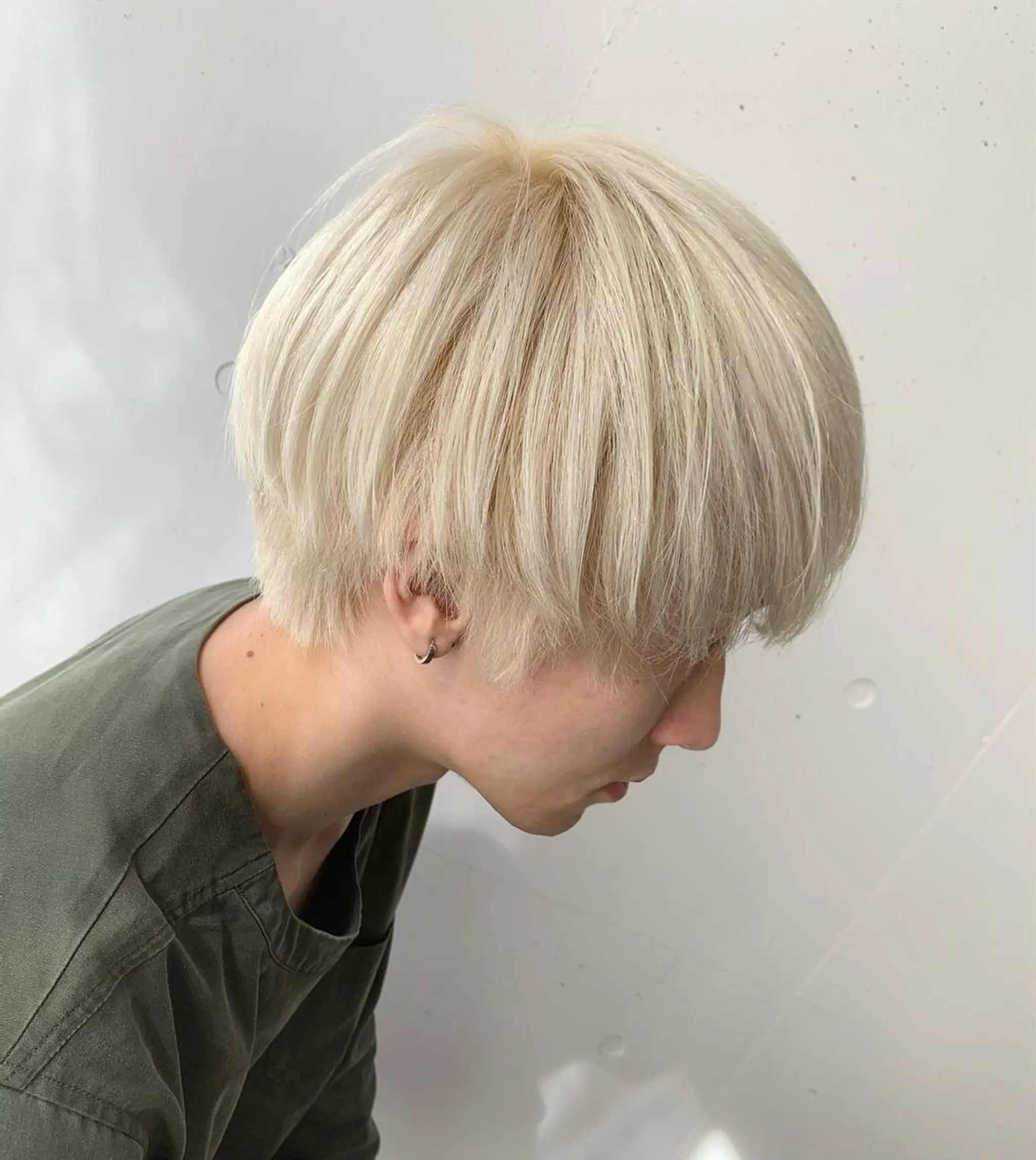 ショート カラー メンズ ally hairsalon所属・Emi .のヘアスタイル