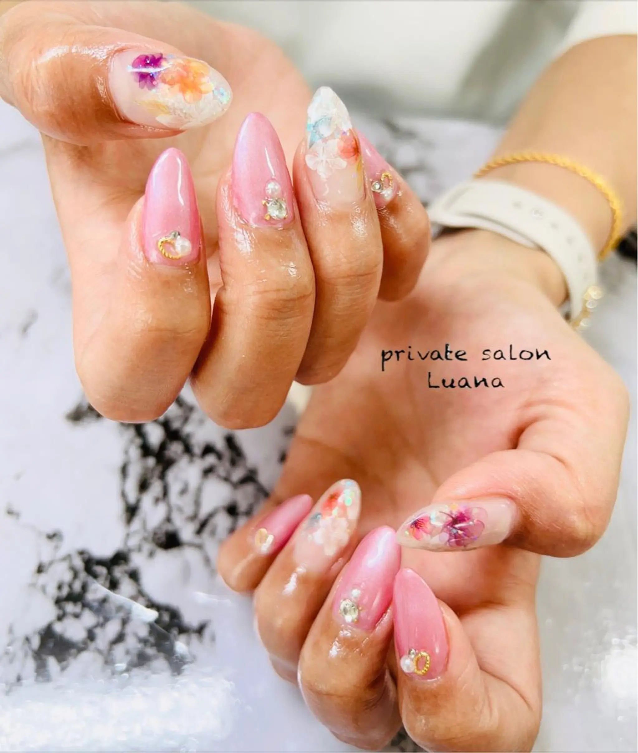 ネイル 自宅ネイルサロン ルアナのネイルデザイン