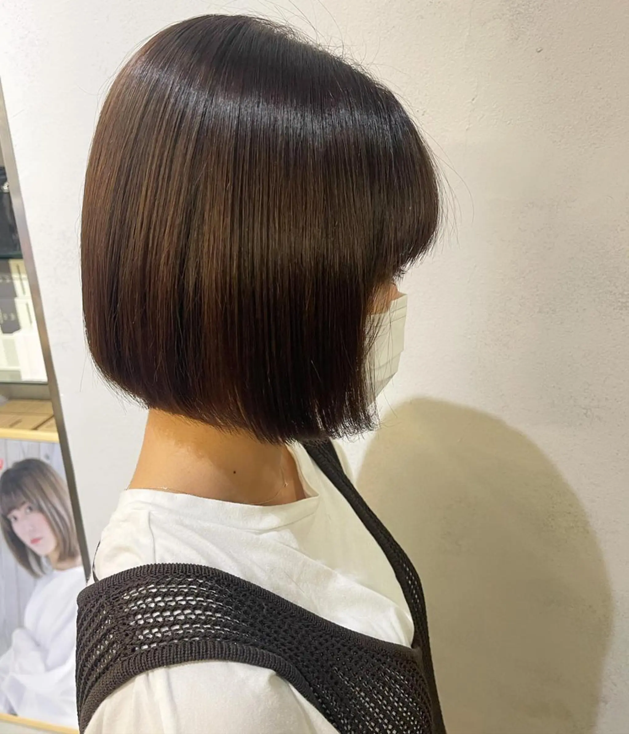 ミディアム カラー ヘアアレンジ イルミナカラー 髪質改善 レイヤーカット 外ハネヘア 縮毛矯正 ❥【韓国風ヘア】 stylist 林❥のエステ・リラクイメージ