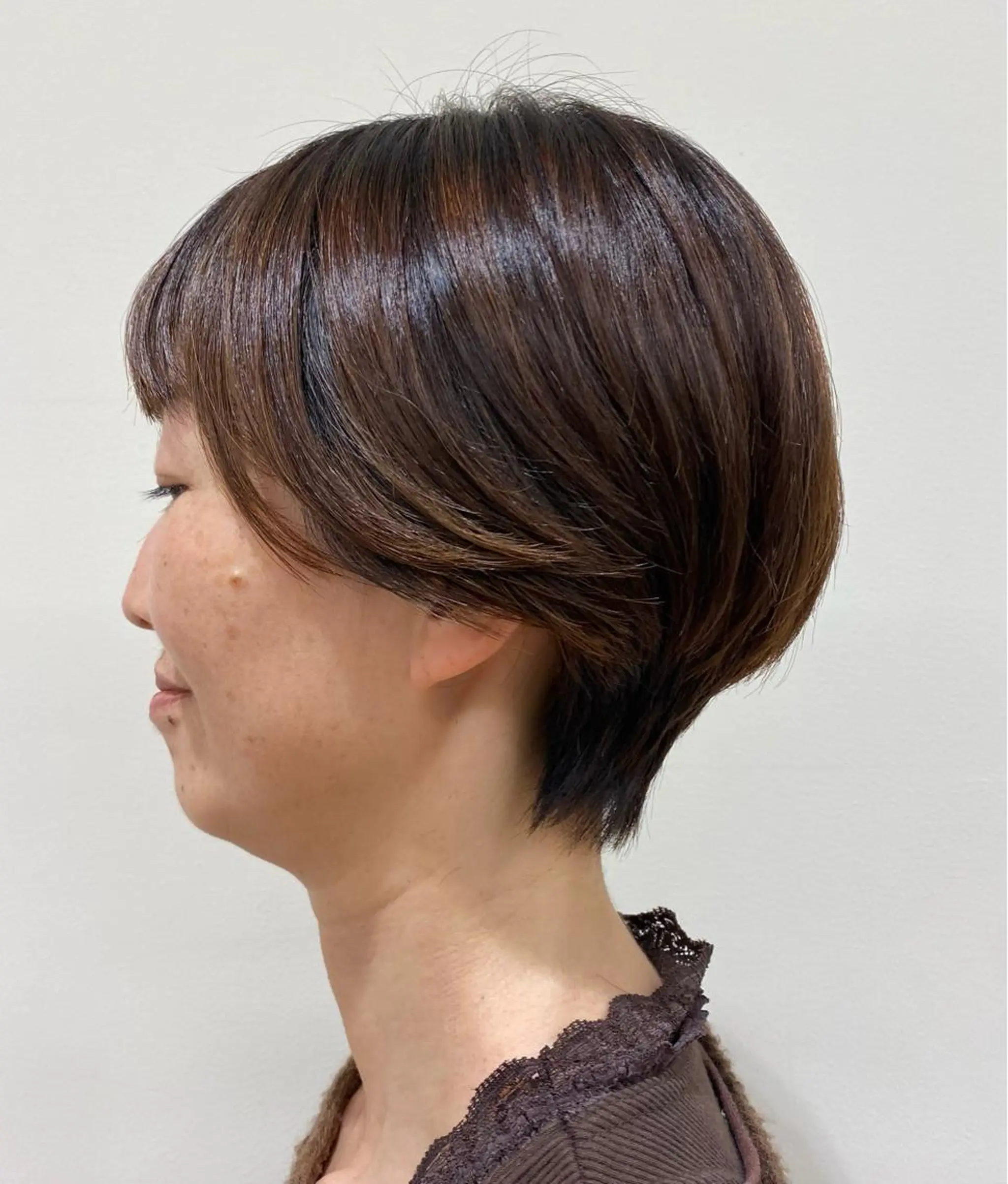 ショート 丸みショート ショートヘア 金山 友香🕊のヘアスタイル